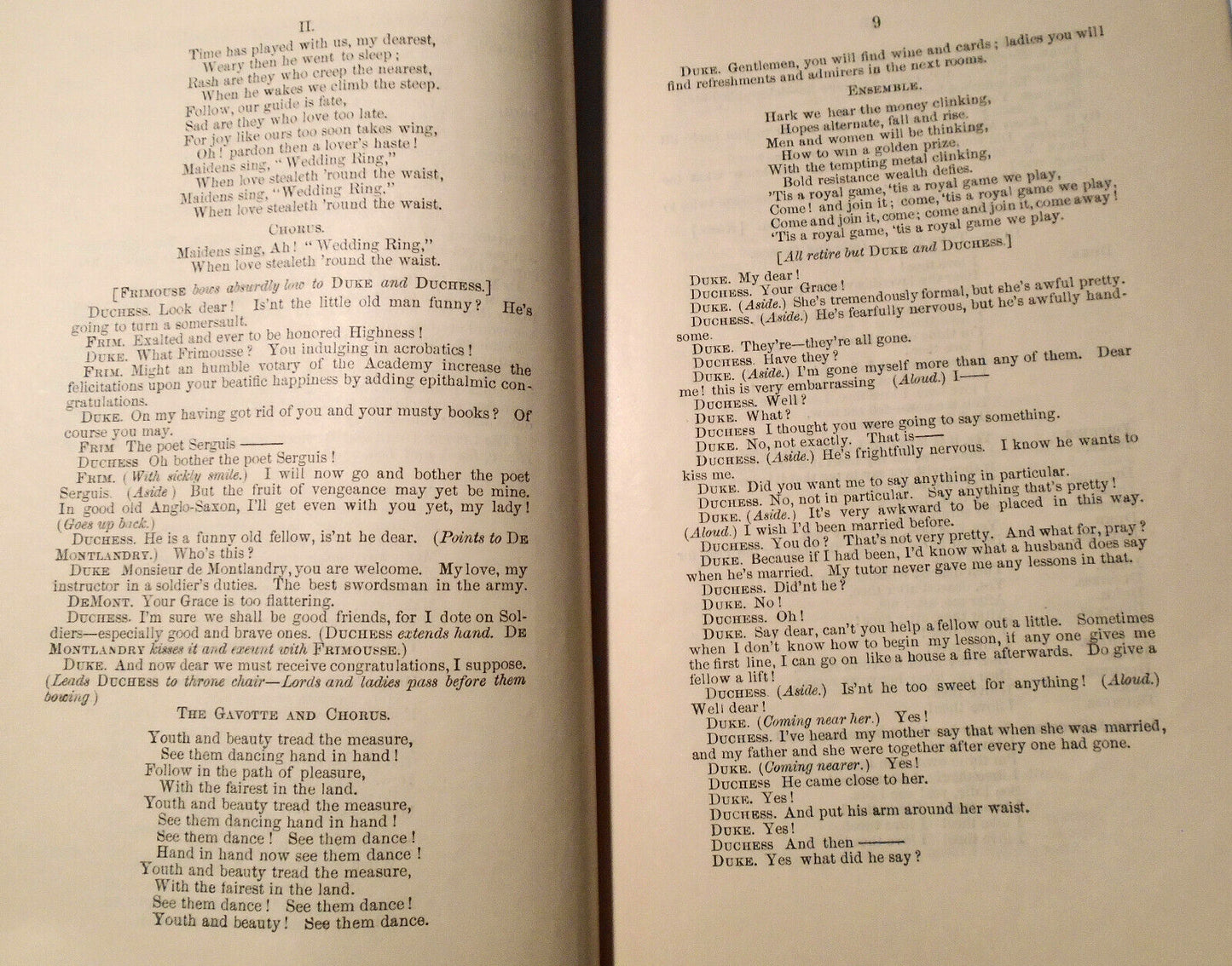 The Little Duke. A Romance Of The Young Lovers, by Charles Lecocq; 1879.