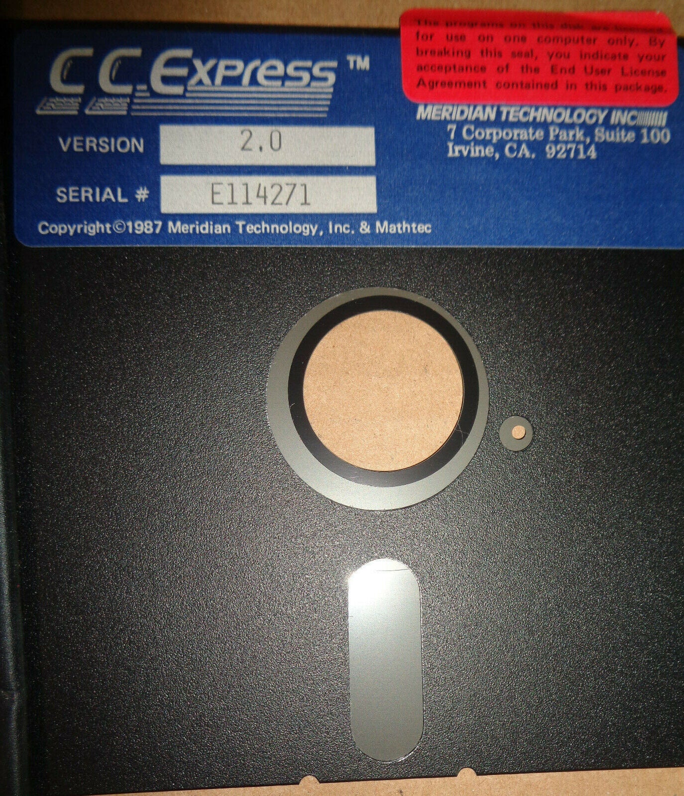 CC Express (& Carbon Copy Plus), by Meridian Technology. 1987
