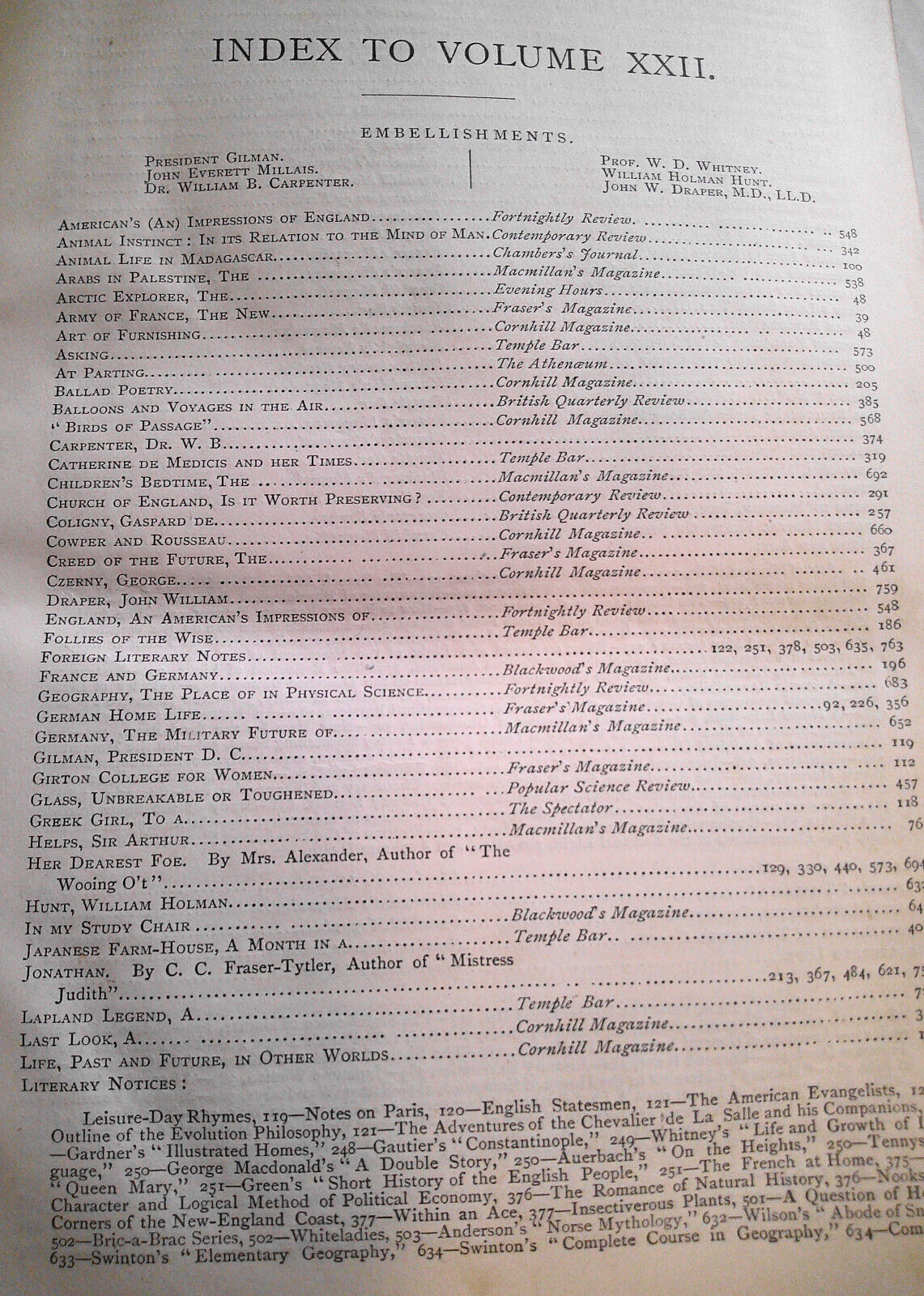 1875 The Eclectic magazine July-Dec Vol 22