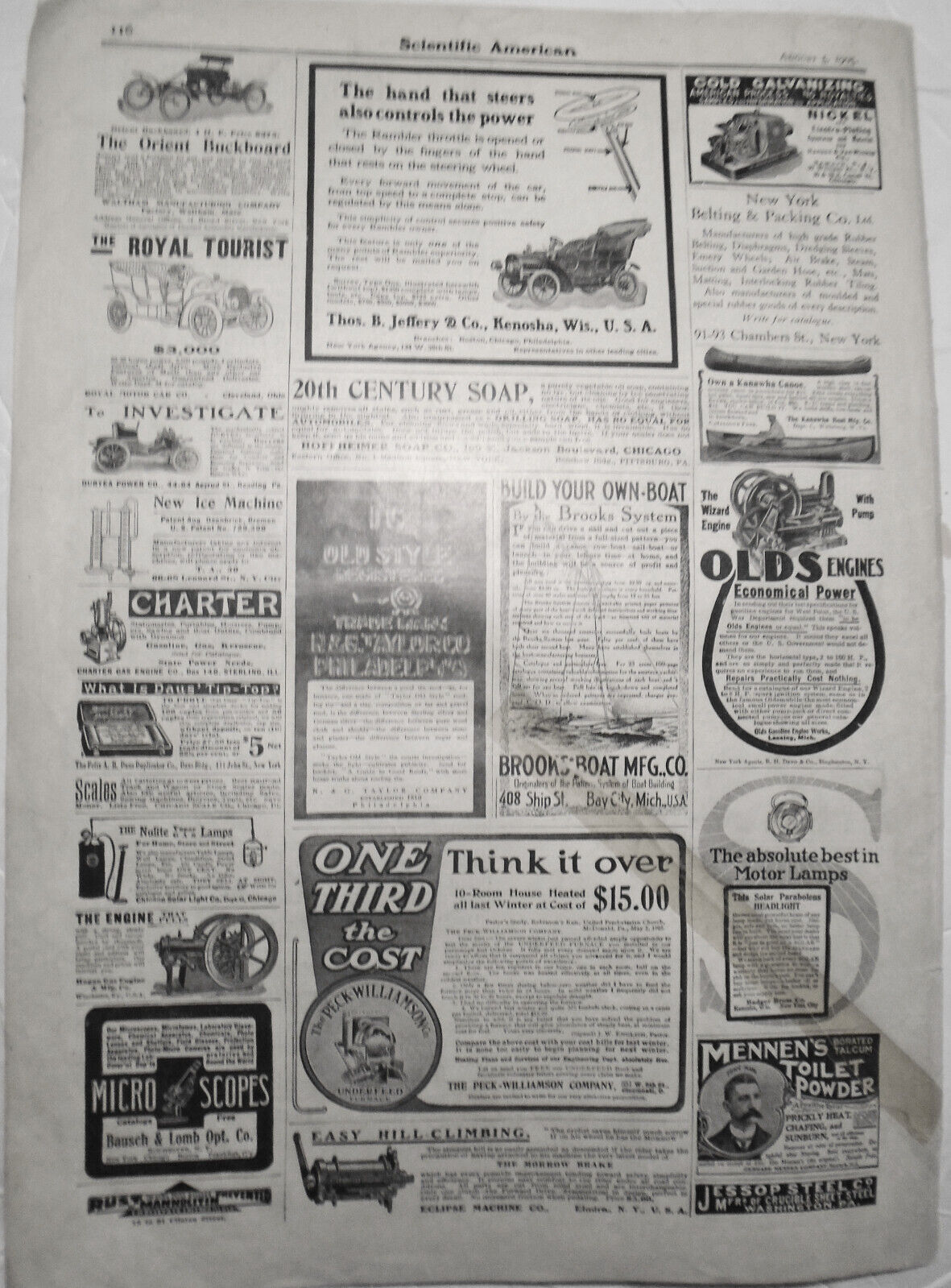 Scientific American - August 5, 1905 - Ice-Making by Electricity; Congo Pygmies