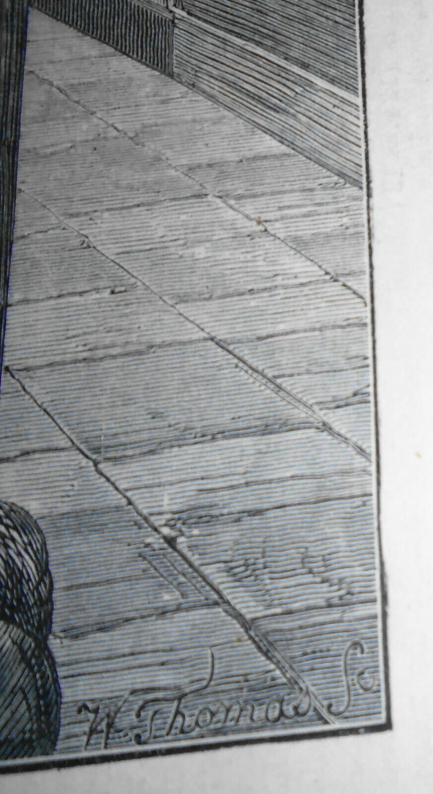 Every Saturday - Original, Full Page Print - "In Church" - January 22, 1870