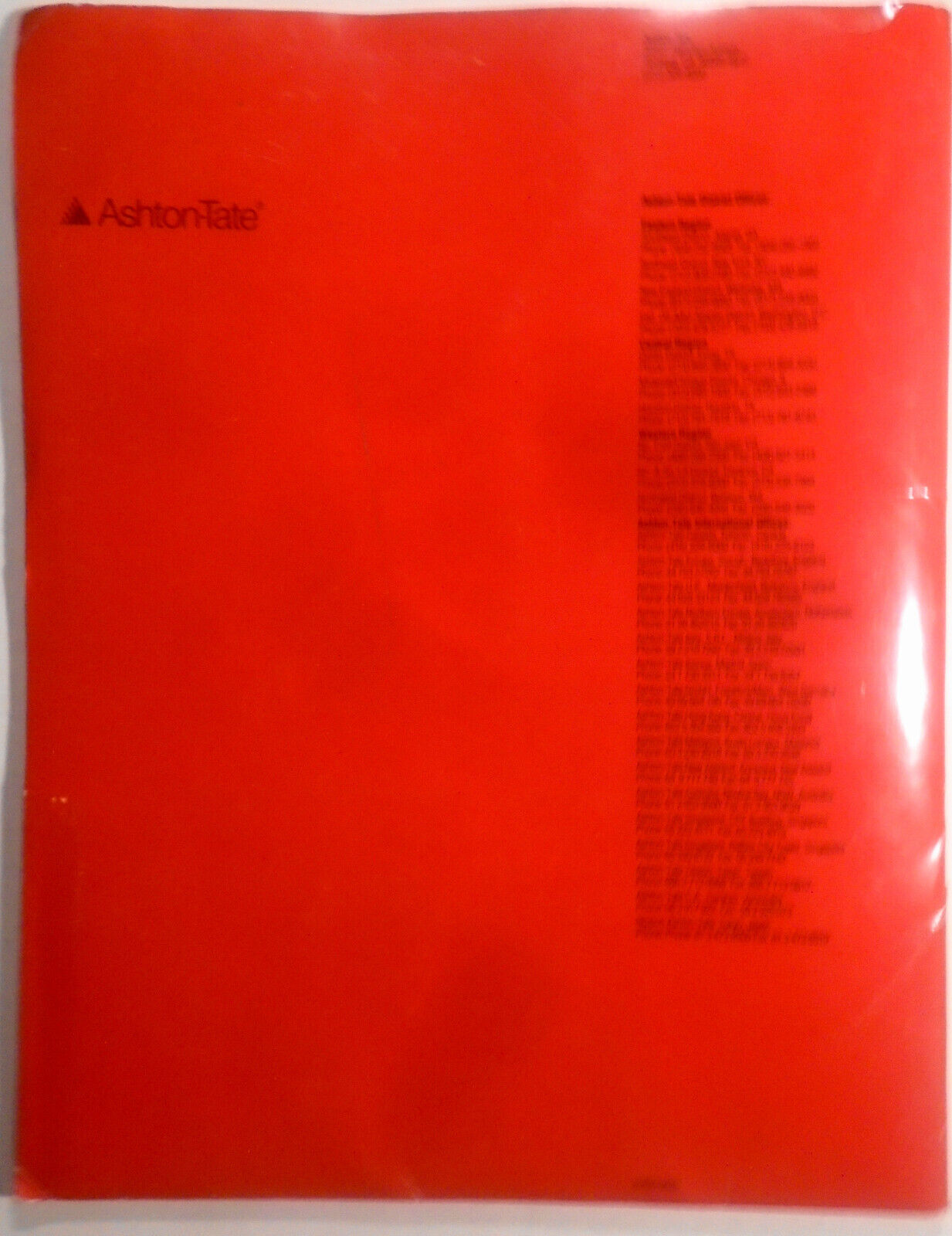 Ashton-Tate Multimate Press Kit, 1989. Brochures, news releases, data sheets etc