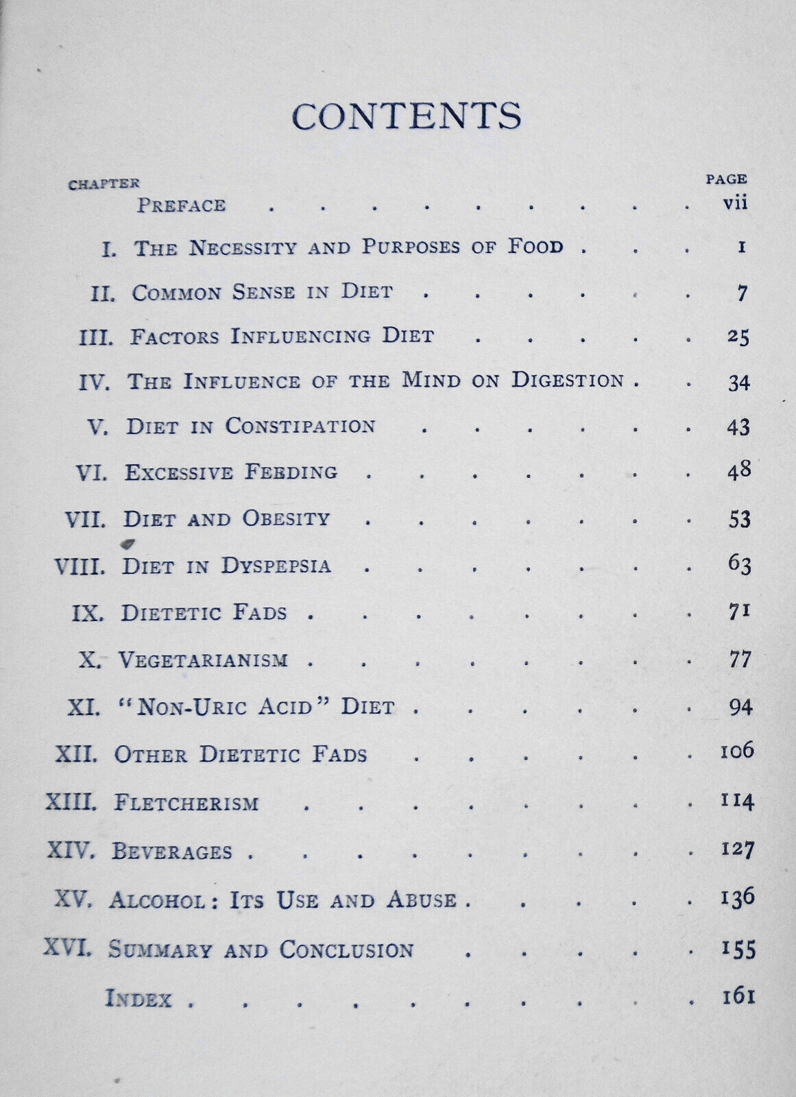 Fads And Feeding, by C. Stanford Read. First Edition, 1909
