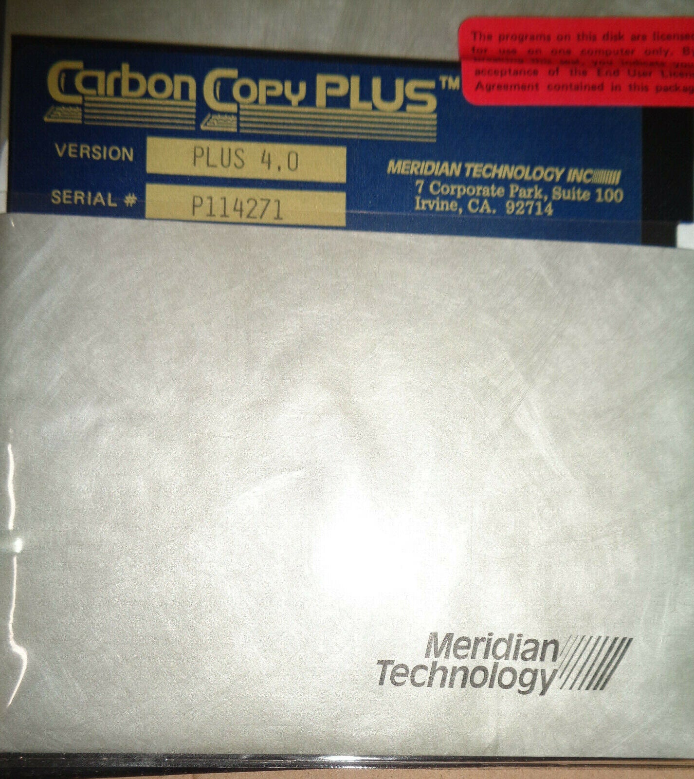 CC Express (& Carbon Copy Plus), by Meridian Technology. 1987