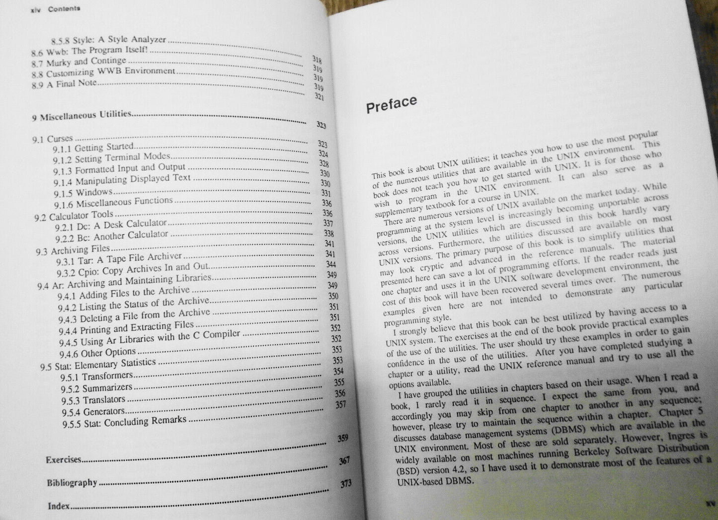 Ramkrishna S. Tare : Unix Utilities. 1987. PB.