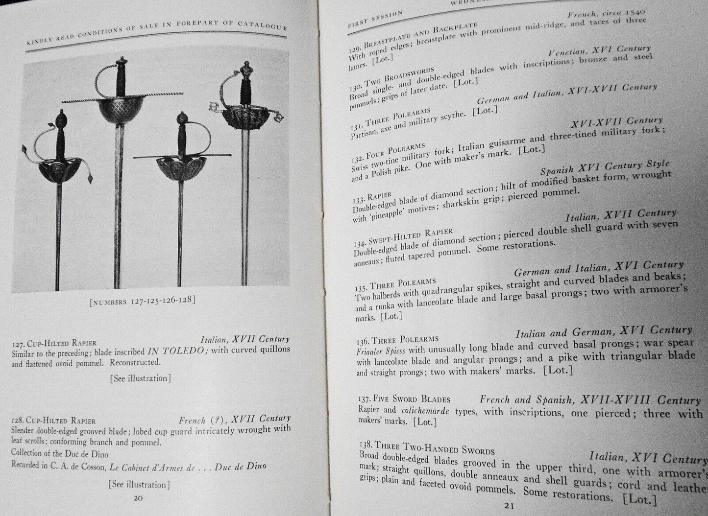 Objets de vertu; European & Japanese arms & armor; chess sets, Parke-Bernet 1956