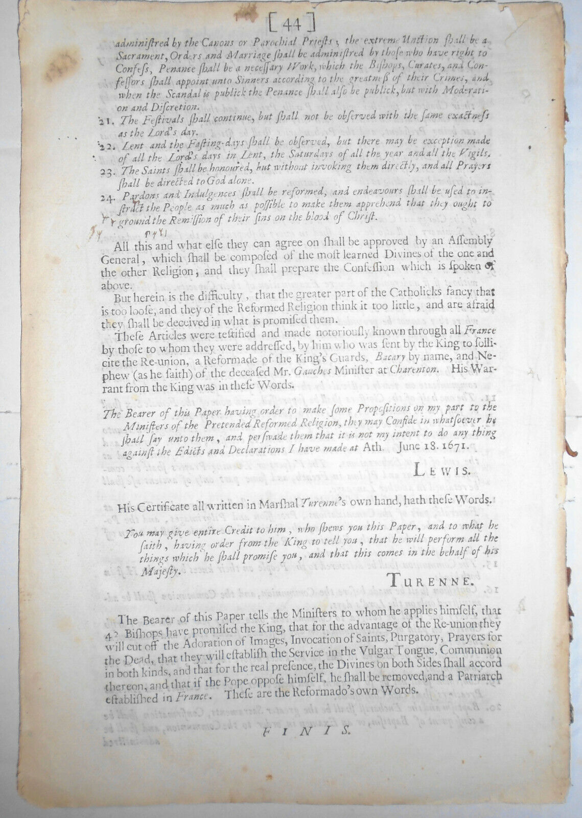 1679 Discourses on the Present State of the Protestant Princes of Europe