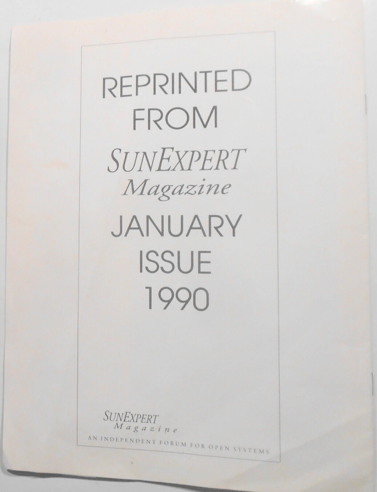 A Guide to High-Level User Interface Development Tools - SunExpert offprint 1990