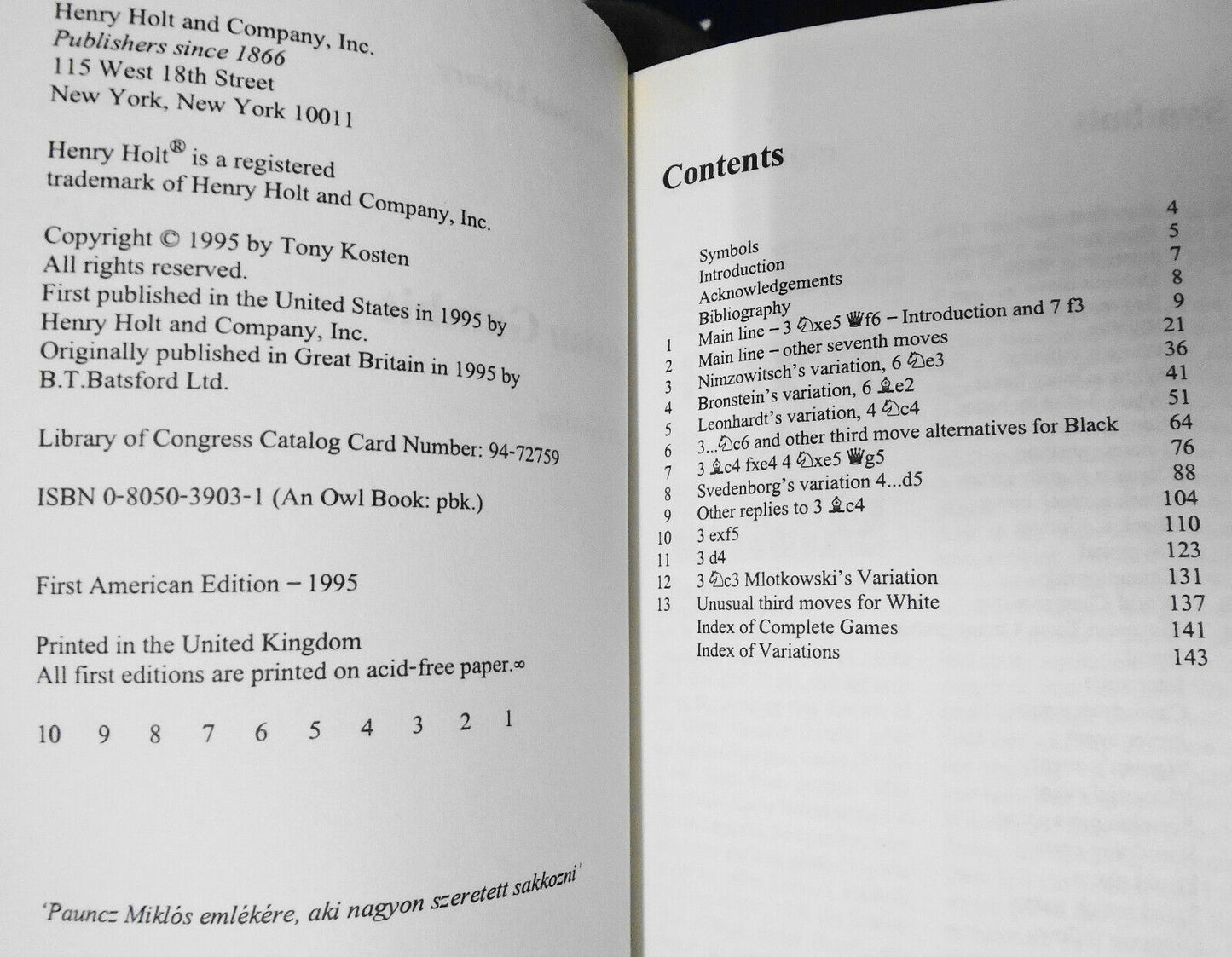 6 Chess Gambit books - Spanish, Benko, Queen's Accepted, Latvian, Budapest, Open