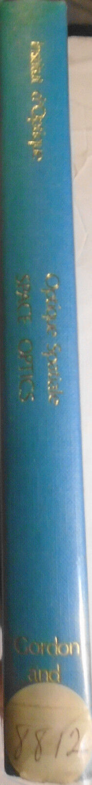 Space optics = Optique spatiale ... 1970 - Marechal, A. and Courtes G. (eds.)