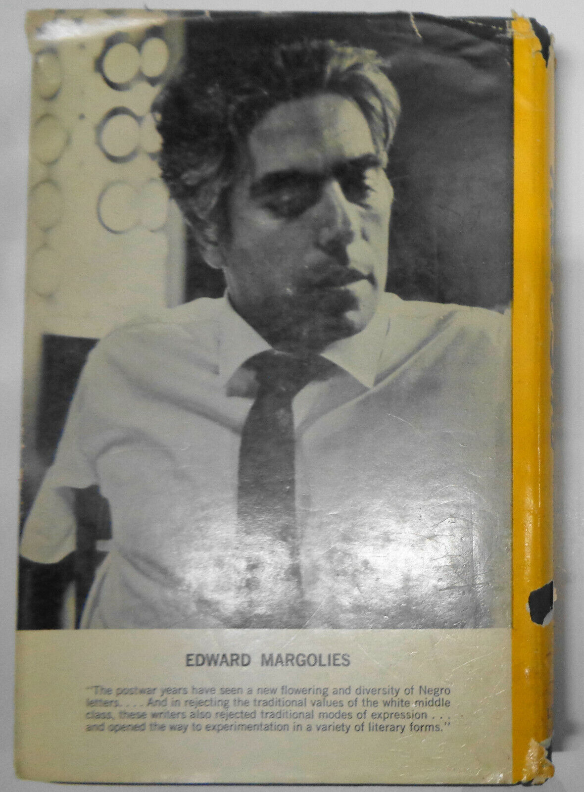 Margolies: Native Sons: a Critical Study of 20th Century Negro American Authors
