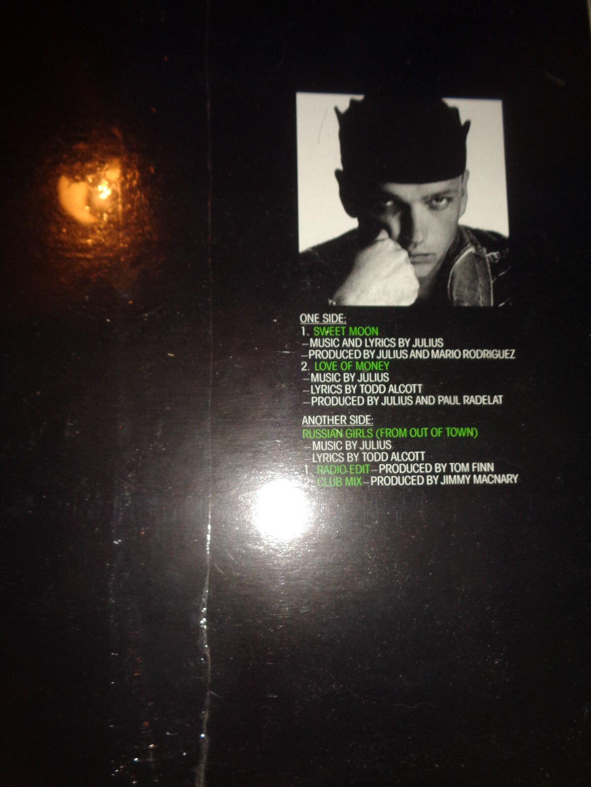 JULIUS : Vinyl LP **SEALED** - Sweet Moon, Russian Girls (From Out Of Town), et