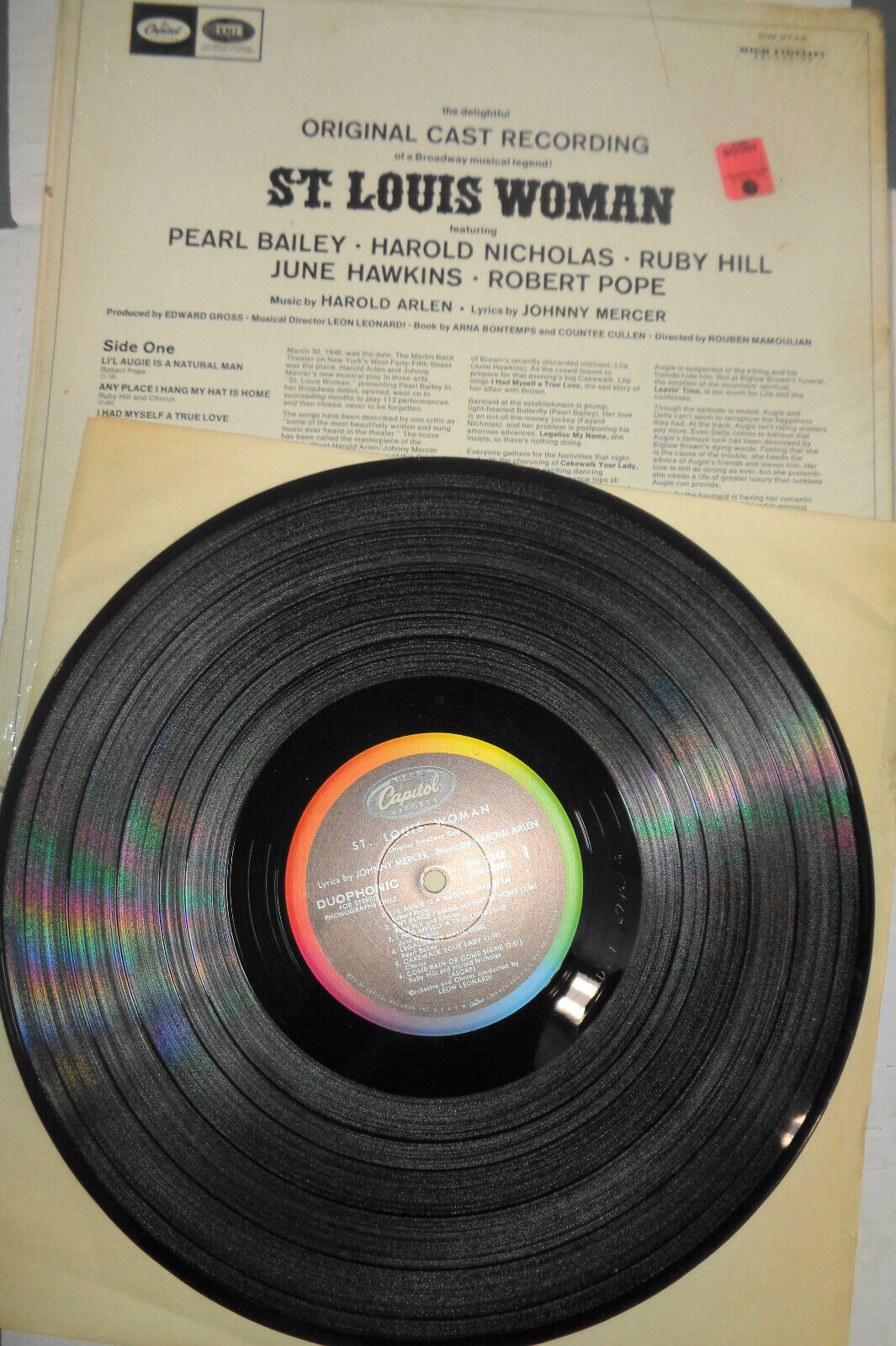 9 Black soundtrack LPs - Diana Ross, Cicely Tyson, Louis Armstrong, Fats Waller