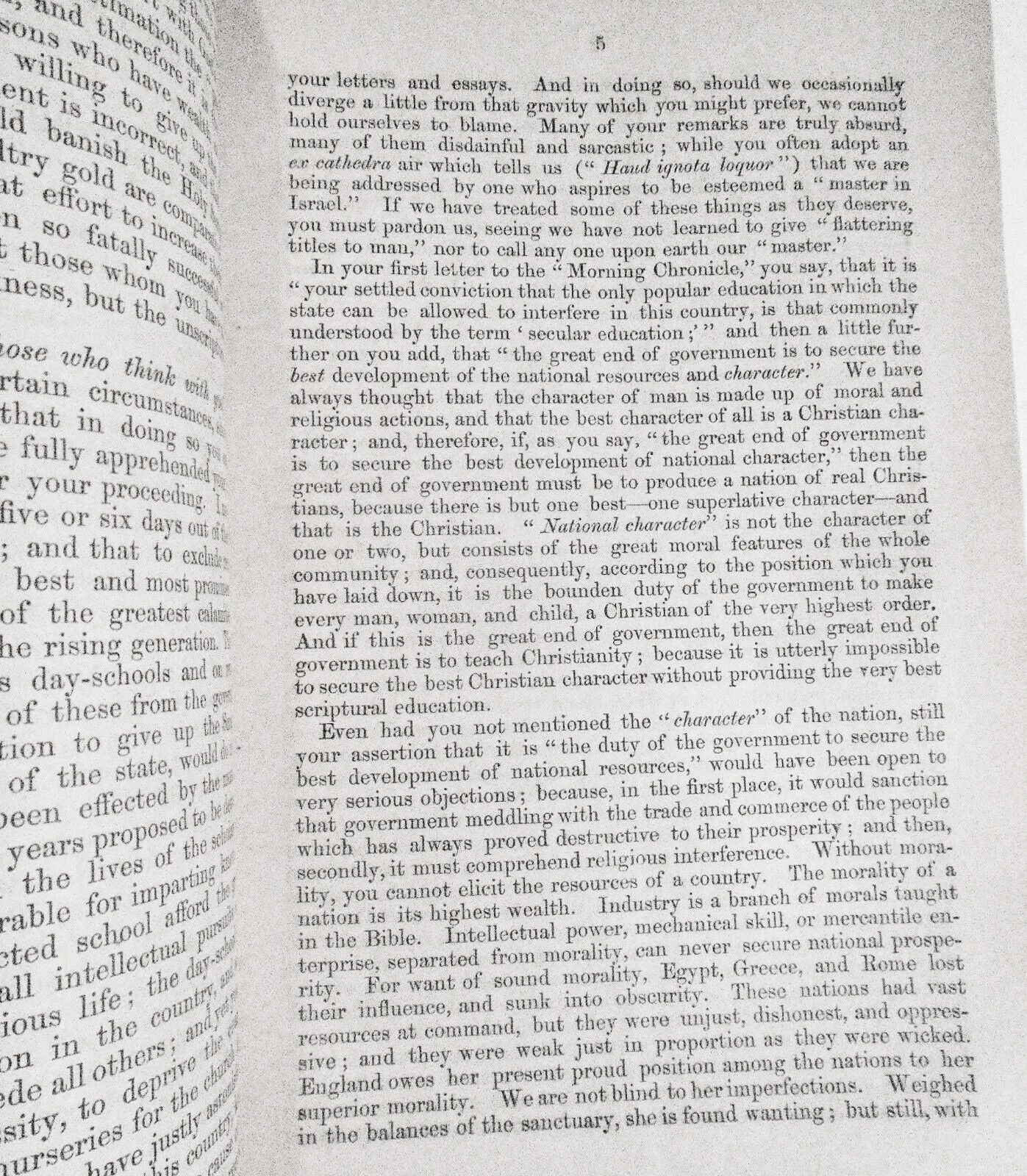 "Buy the Truth, and Sell It Not" Two Letters to Dr. Vaughan