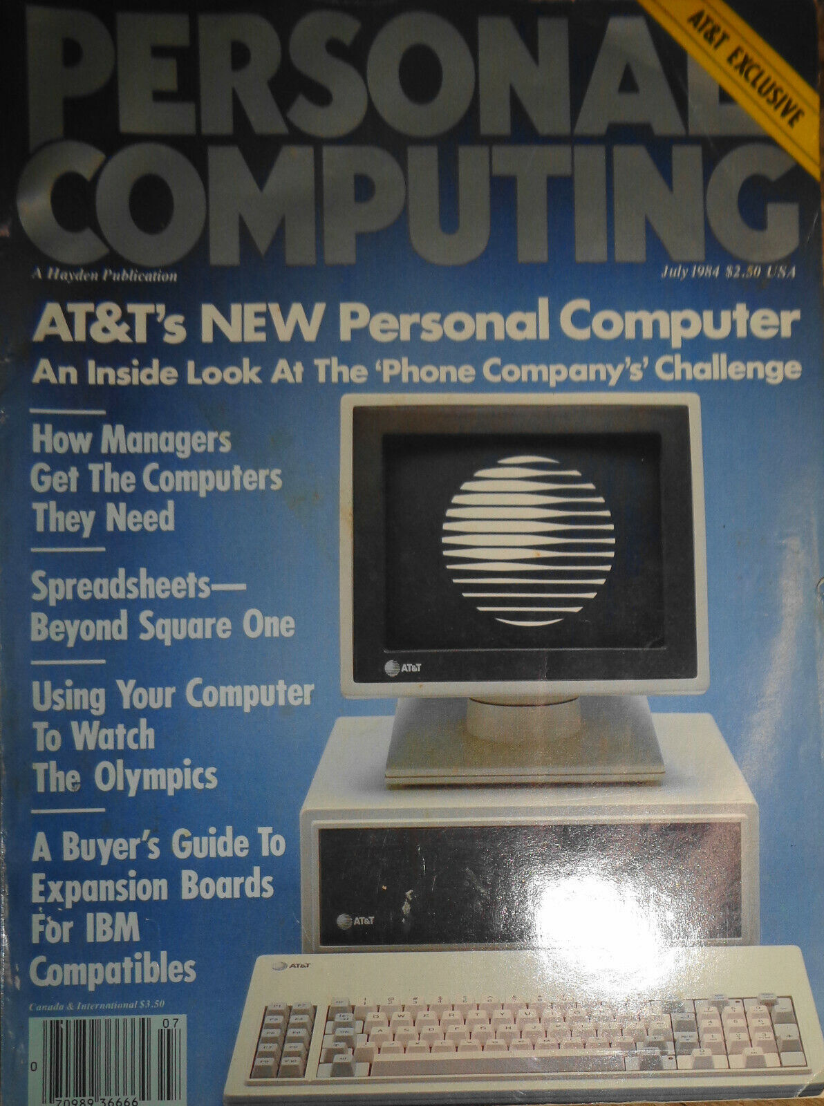 Personal Computing Magazine, July 1984 - AT&T's New Personal Computer...