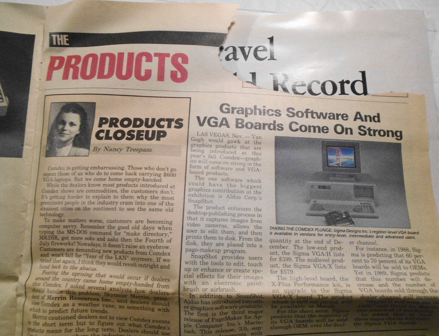 Computer Reseller News Extra, November 3, 1987