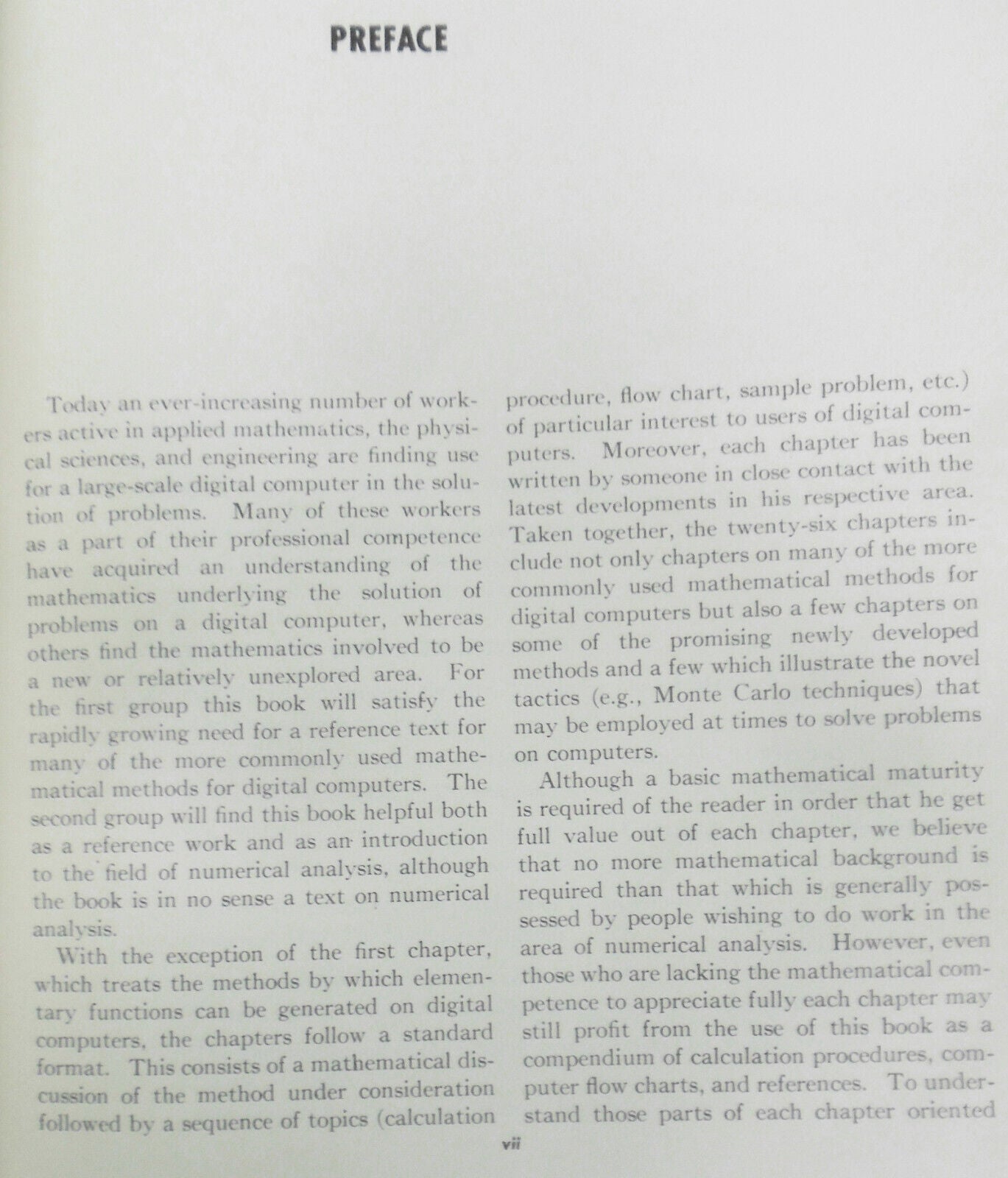 Mathematical Methods for Digital Computers - Ralston & Wilf; 1960 Hardcover 1st