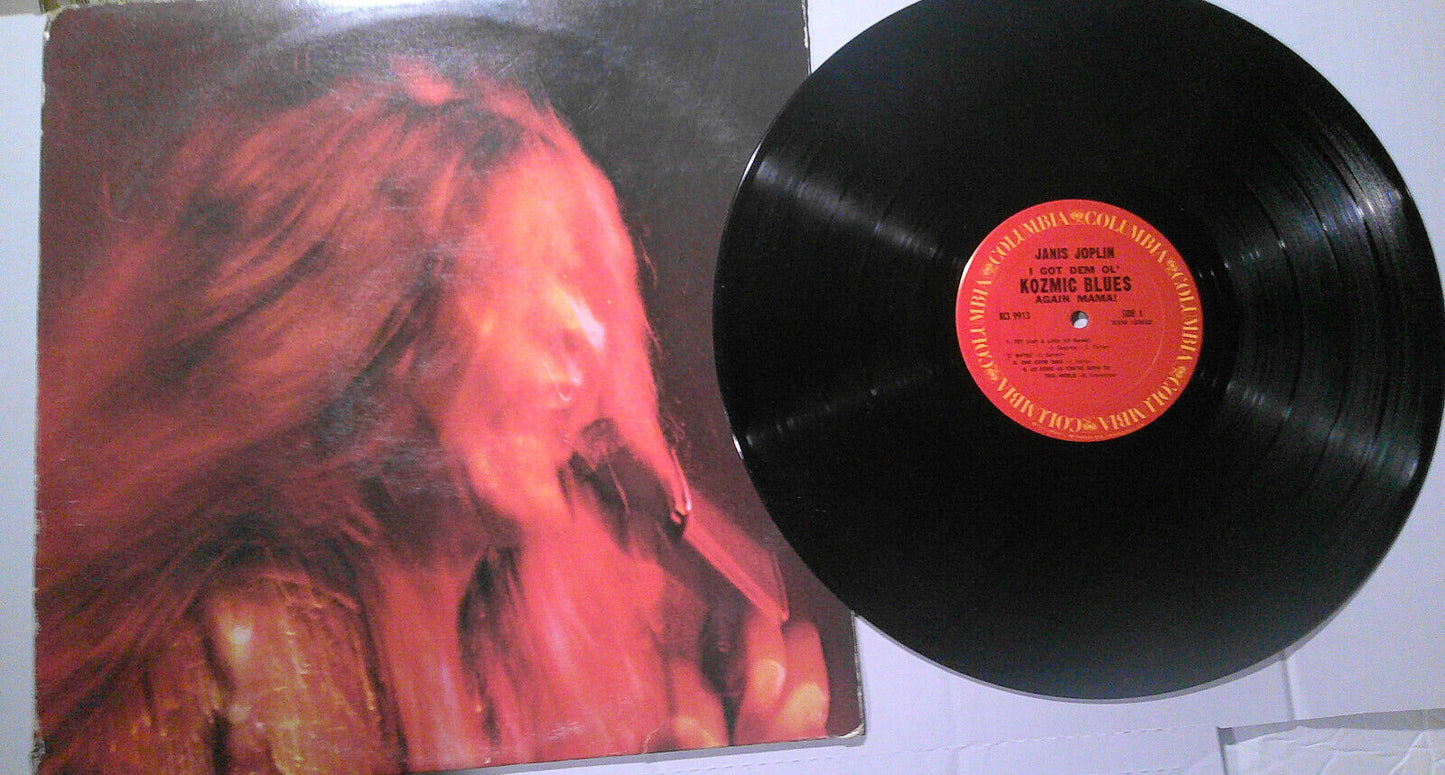 4 LPs lot: Janis, Doors, Iron Butterfly & Joe Cocker - Acid / Psychedelic rock