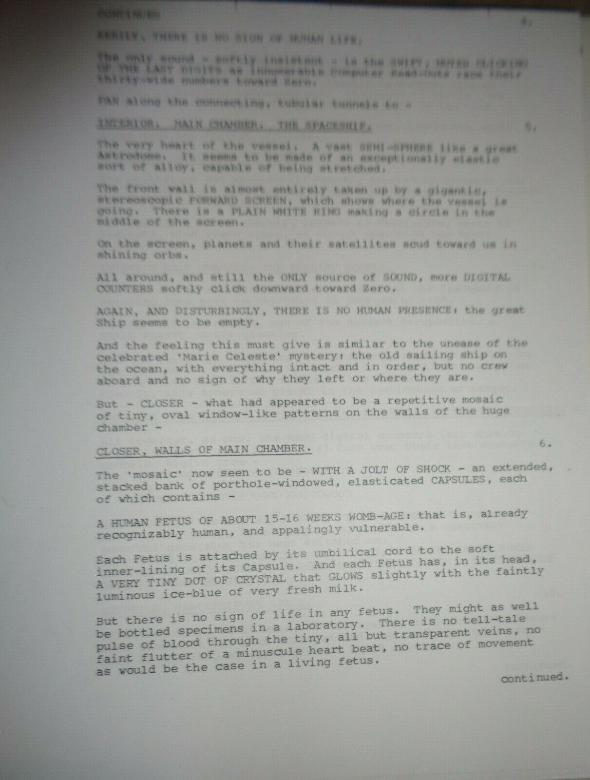 Dennis Potter - CRADLE SONG - Screenplay - 1982 - Original unpublished script