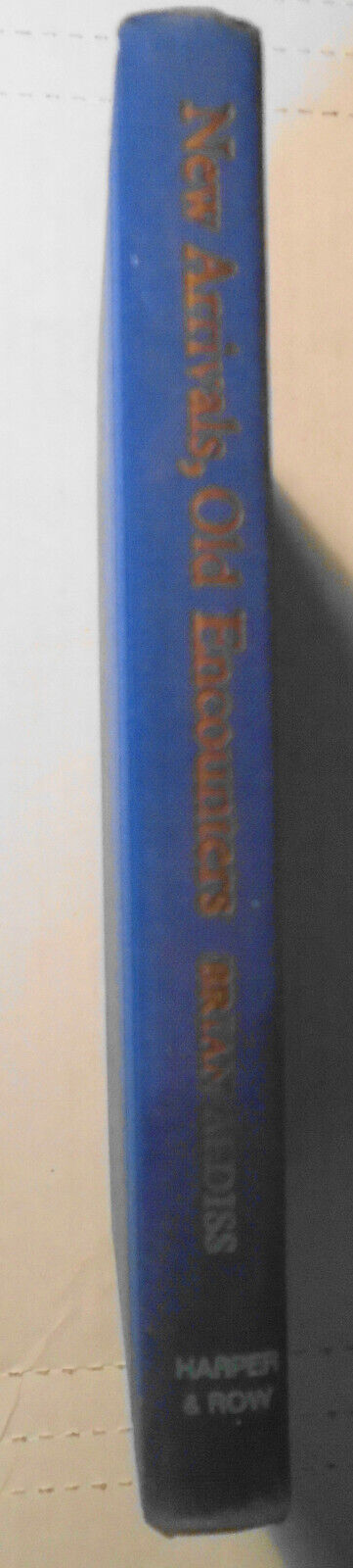 Brian Aldiss, SIGNED - New Arrivals, Old Encounters: 12 Stories HC 1st Edition