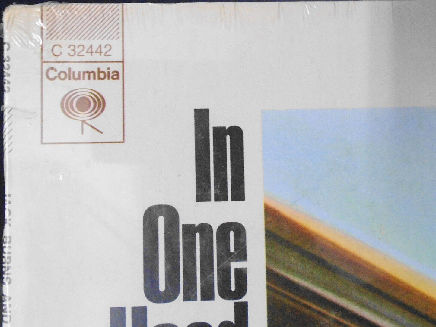 Jack Burns & Avery Schreiber LP: In One Head & Out the Other *SEALED* - C 32442