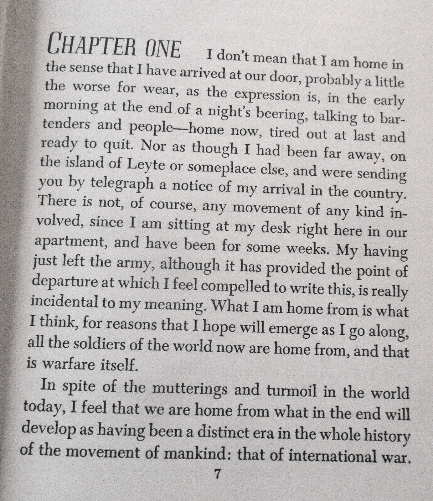 Darling, I am home - by Donald Hough. SIGNED First edition, 1946.