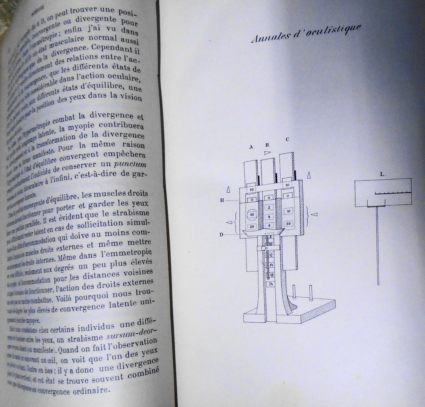 Annales D'Oculistique 1899. Bound Vol. 121/122. Yearly Ophthalmological Journal