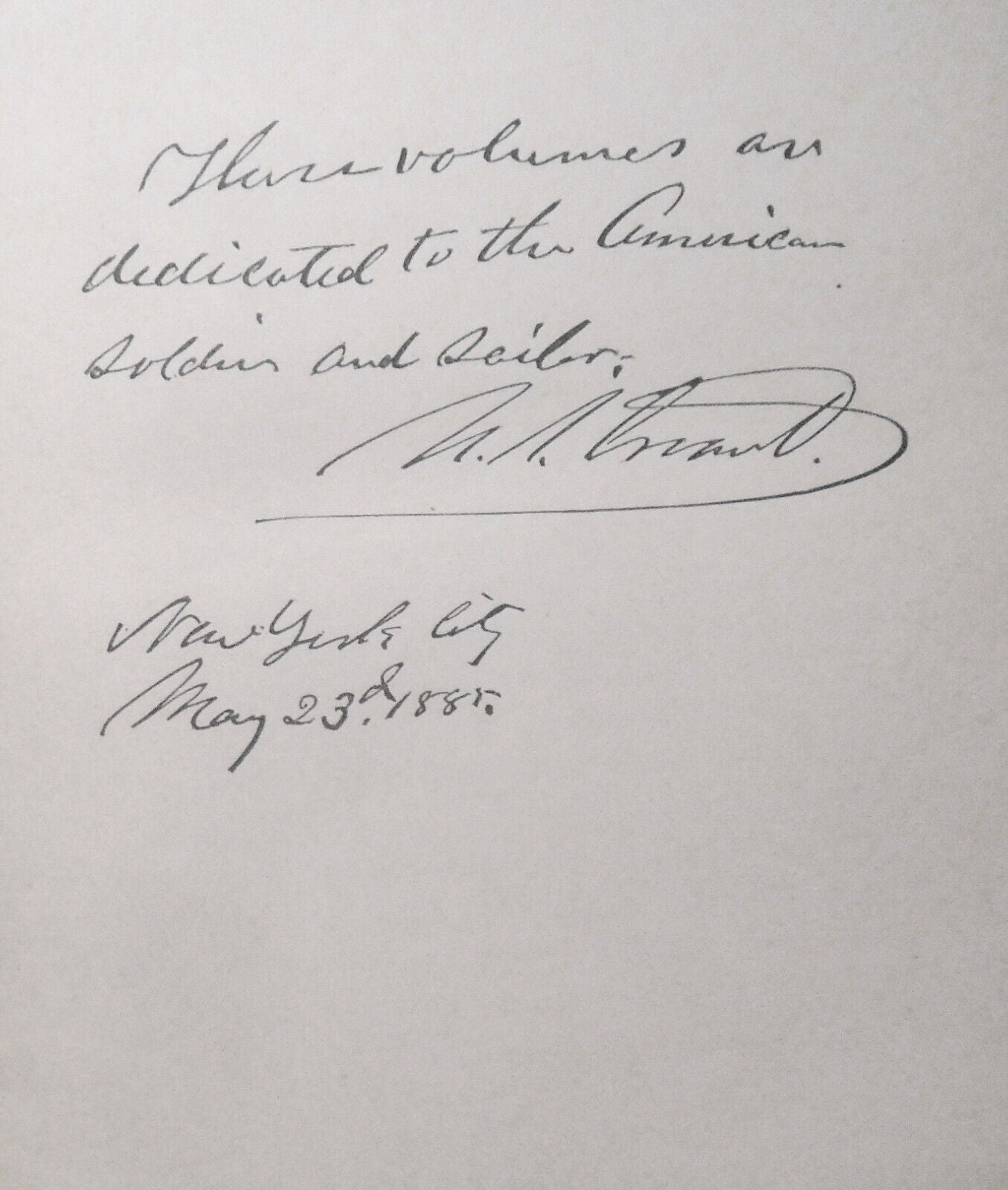 Personal Memoirs of U.S. Grant - 2 Volumes Set - First edition 1885/86
