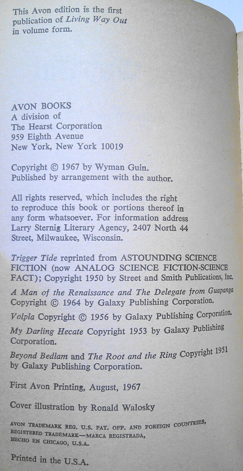 6 vintage science fiction paperbacks - Bleiler, Kuttner, Koontz, Brunner, et al