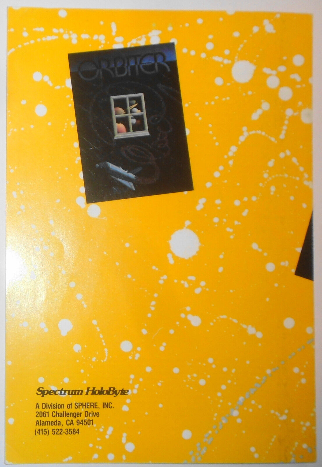 Spectrum Holobyte 1988 games software catalog