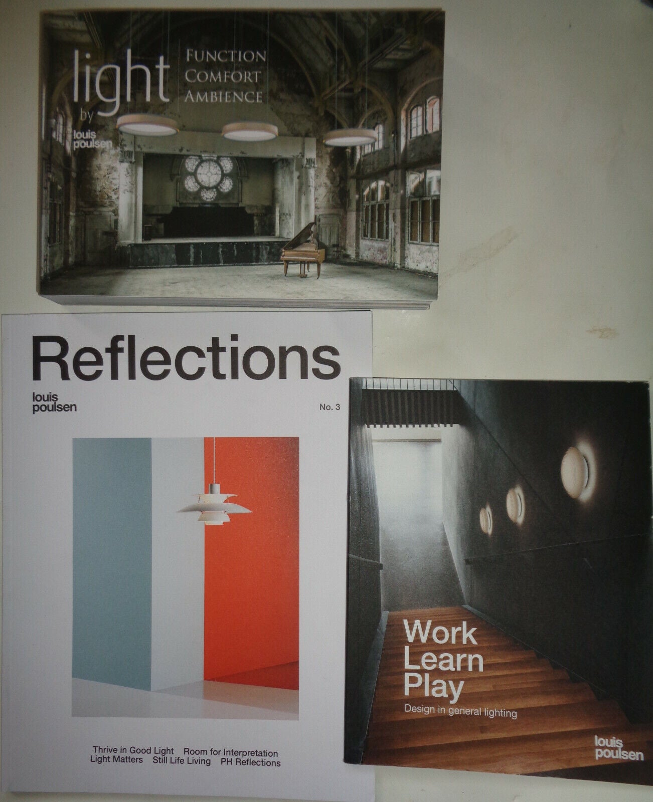 Louis Poulsen -- Light : Function - Comfort - Ambience - 2016 & 2 other catalogs
