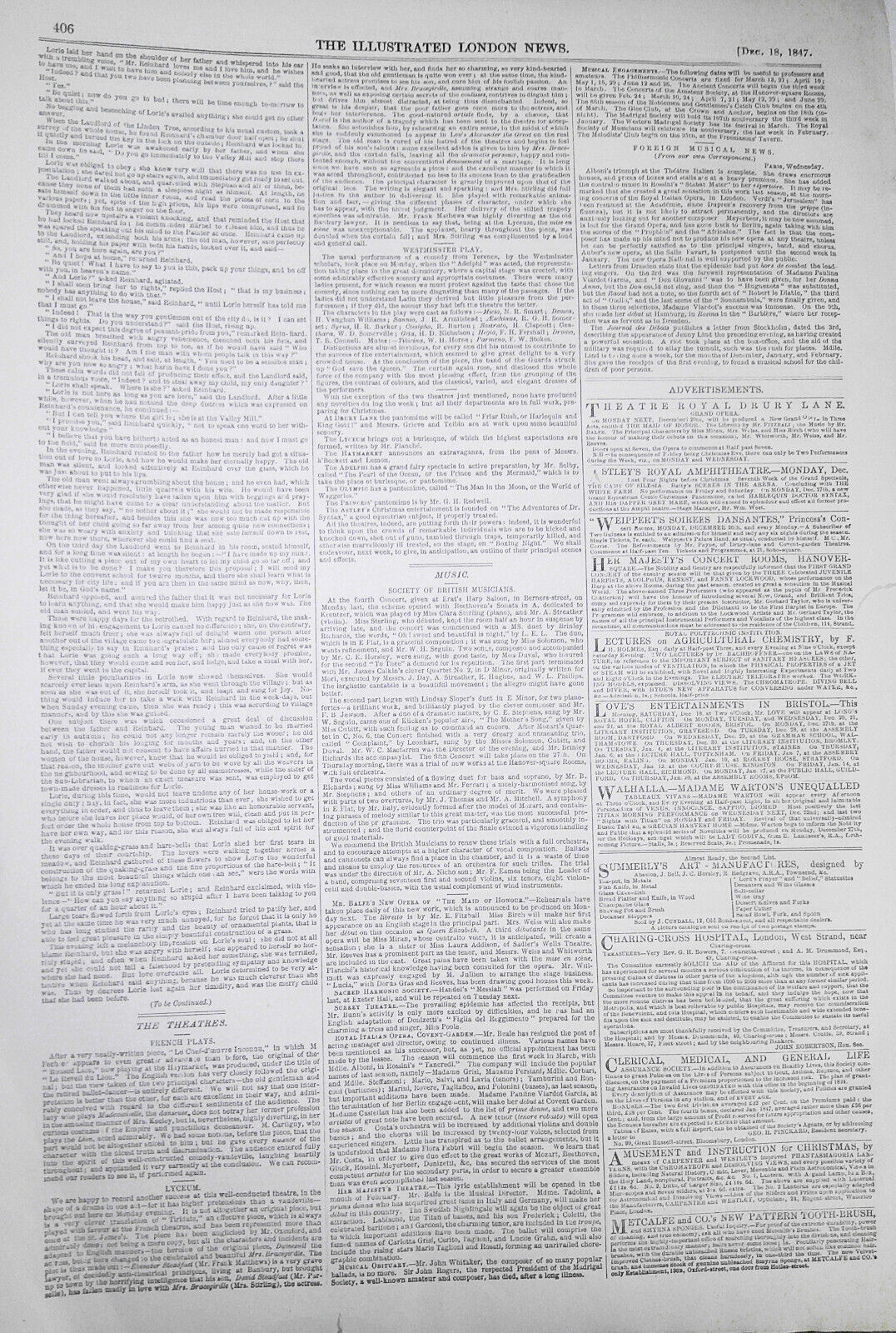 Soyer's Miniature Kitchen - Illustrated London News, December 18, 1847