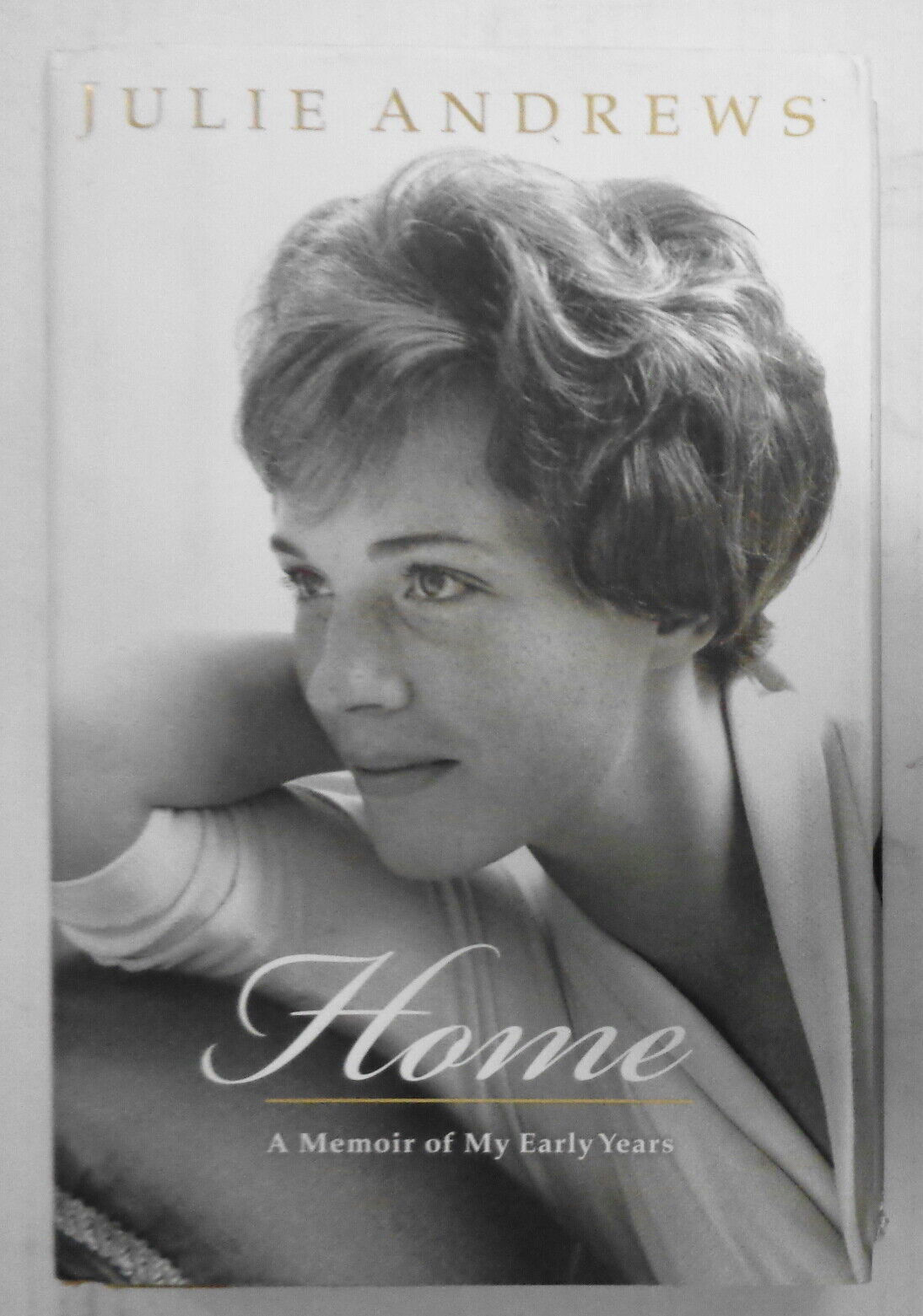 Home by Julie Andrews & Julie Andrews by Richard Stirling - 1st Editions HC/DJs