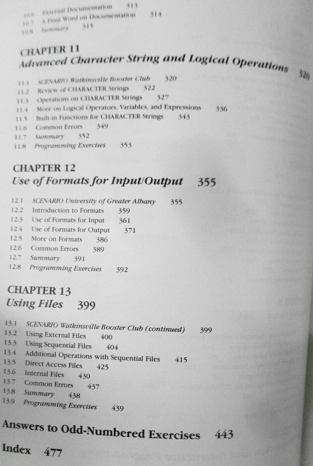 Structured programming using FORTRAN 77, by Patrick G McKeown. 1985.