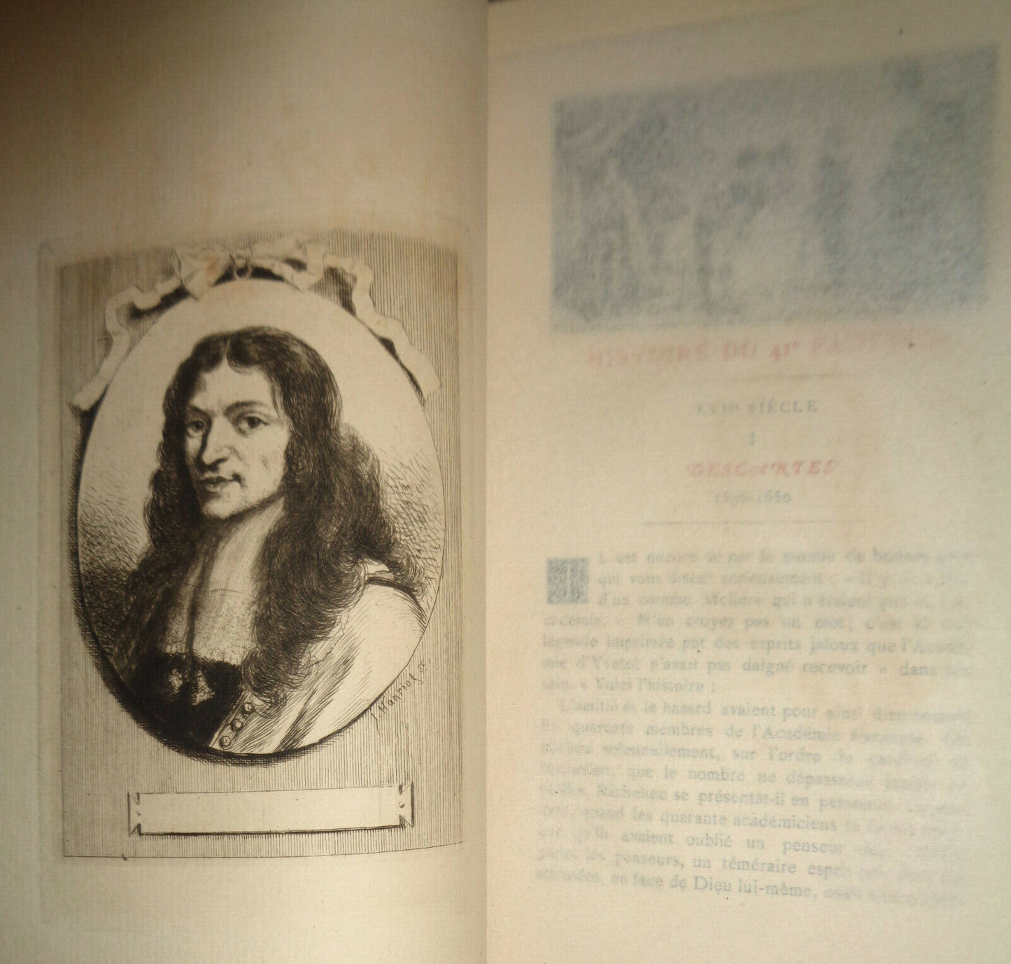 1882 Histoire du 41me Fauteuil de l'Academie francaise - Arsène Houssaye Ltd ed