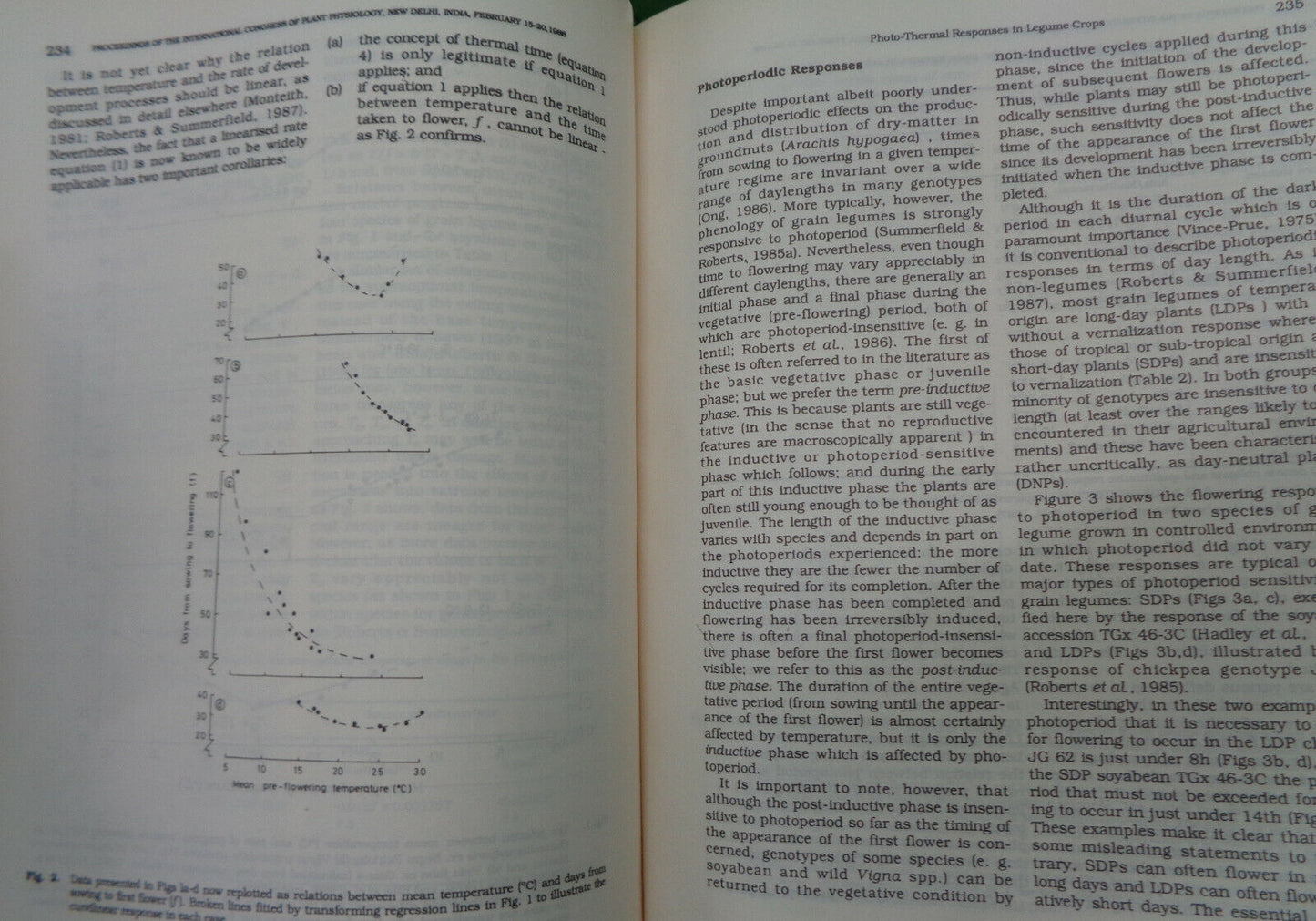 Proceedings of the International Congress of Plant Physiology, New Delhi 1988 V1