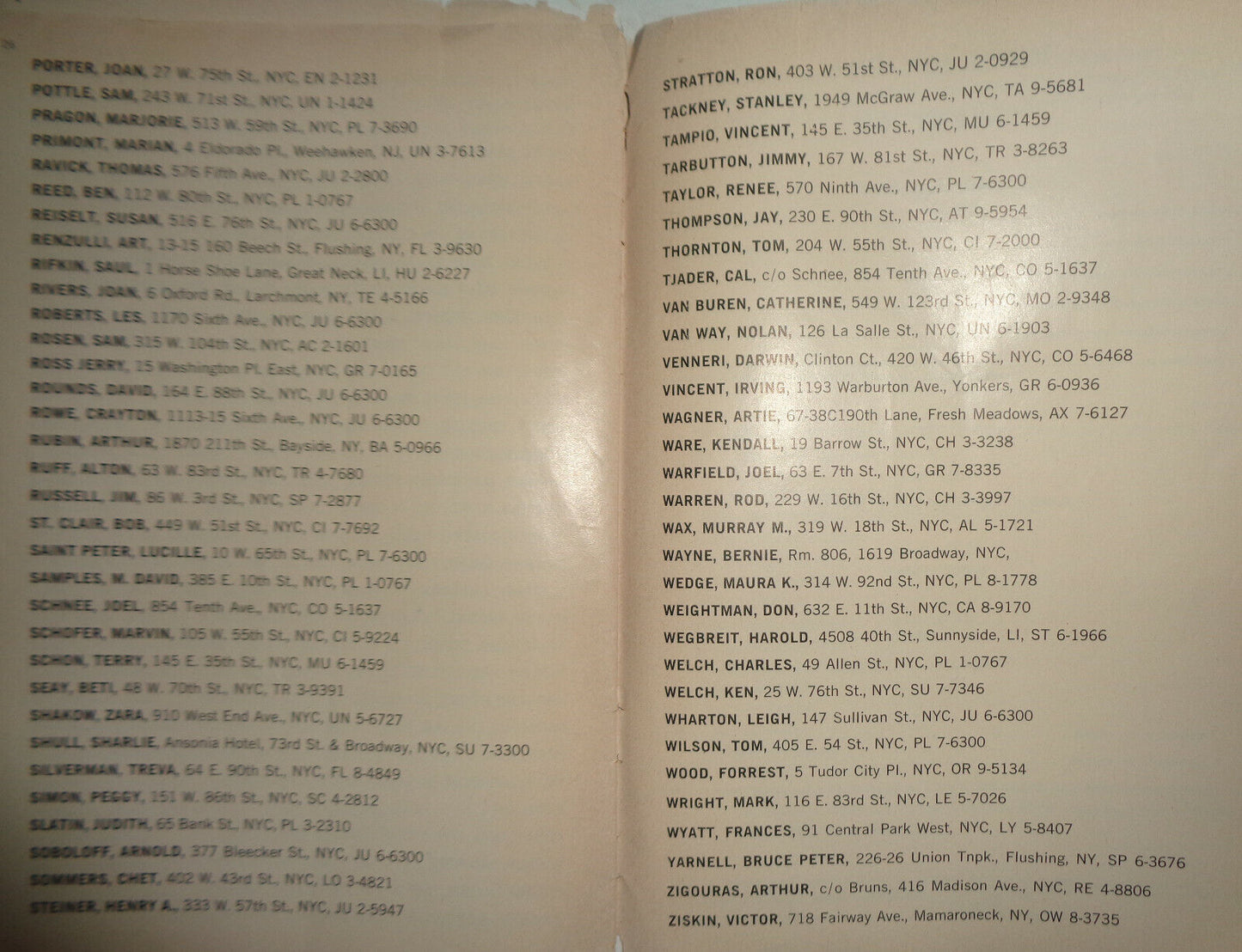 TALENT '60 - PLAYBILL - TUESDAY, MARCH 22-31 1960. Joan Rivers, Cal Tjader