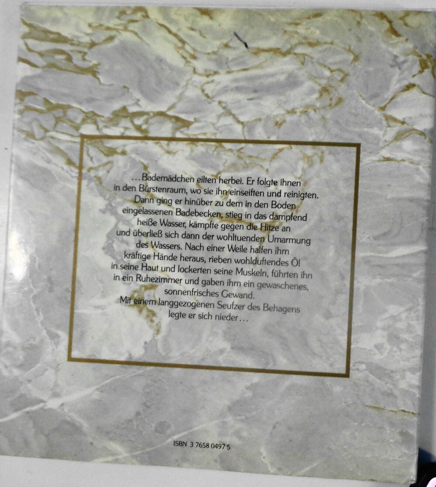 In den Tempeln der Badelust : Architekturen der Sinnlichkeit. 1986 Hardcover/DJ