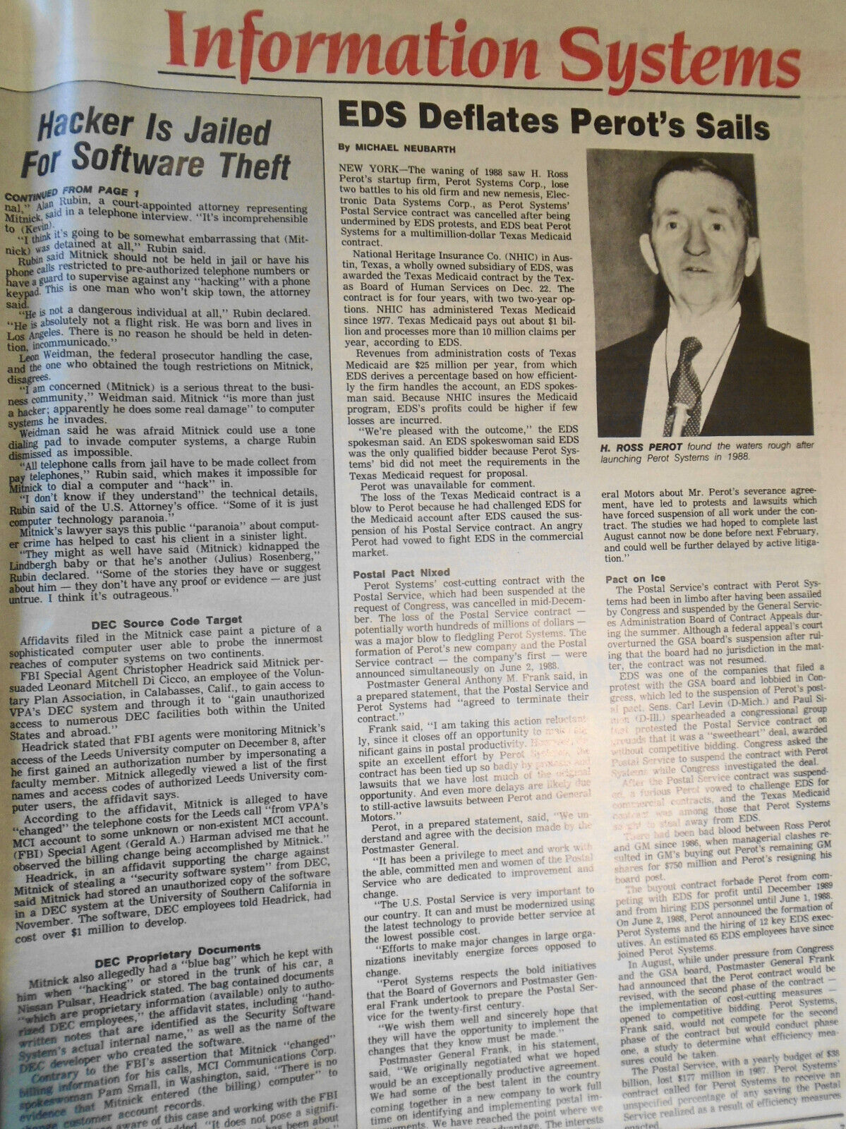 MIS Week, January 2, 1989