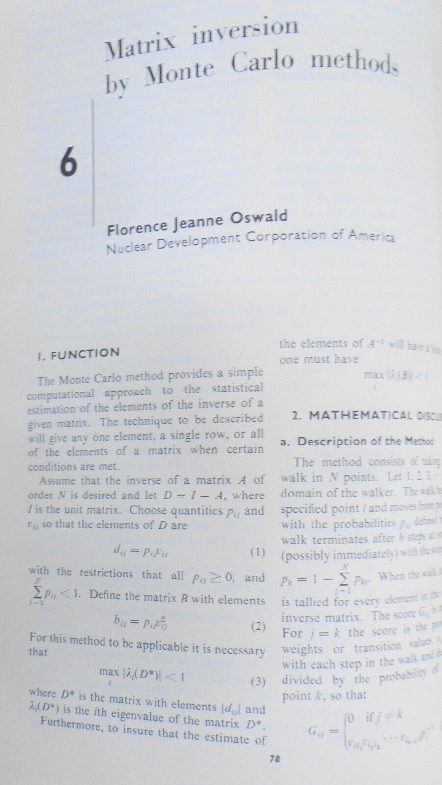 Mathematical Methods for Digital Computers - Ralston & Wilf; 1960 Hardcover 1st