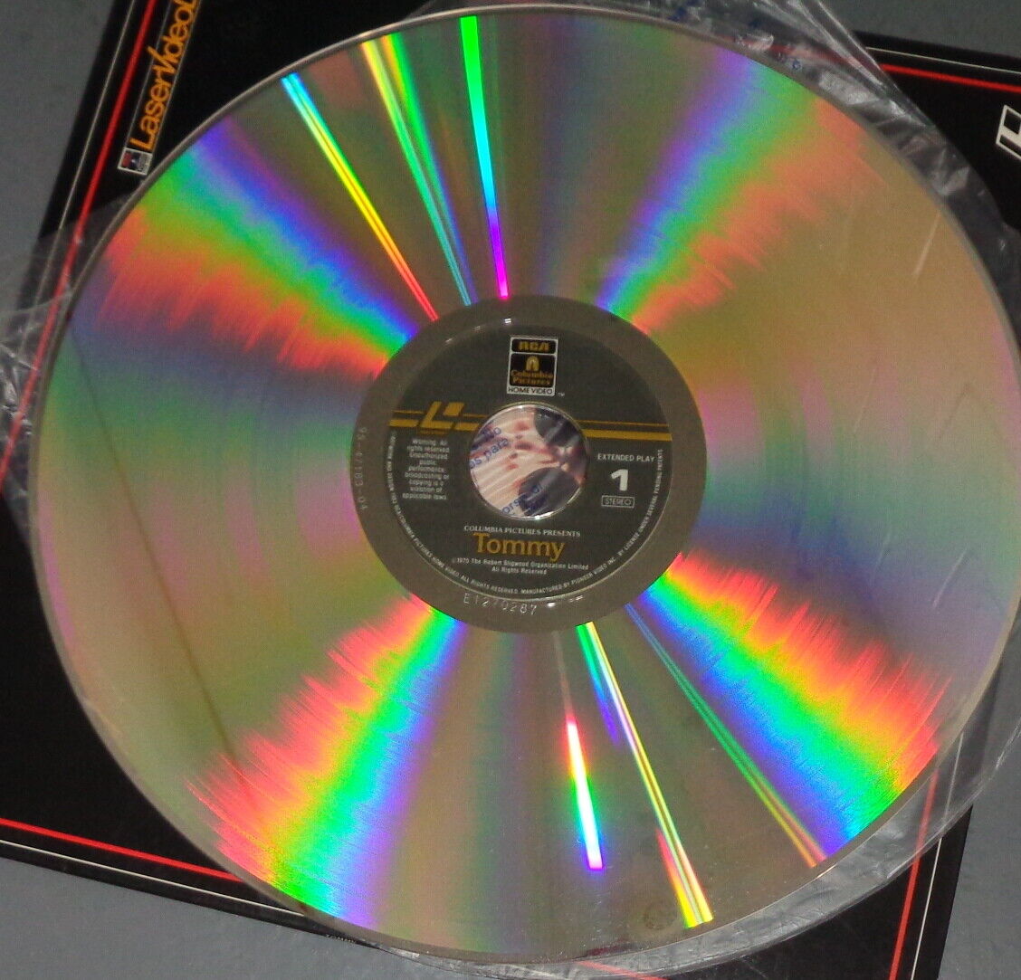2 Rock Music Laserdiscs Lot : Tommy, The Who & The Doors
