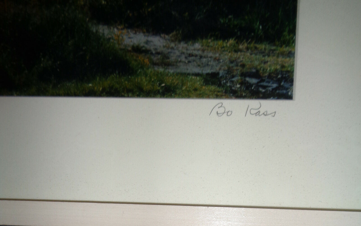 Bo Kass : Landscape with tower - SIGNED original C-Print. Ltd edition 1/25