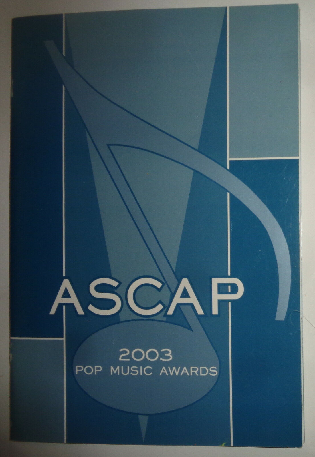 ASCAP Pop Music Awards 2003 Souvenir Program - Nelly, Seven, Elvis Costello .