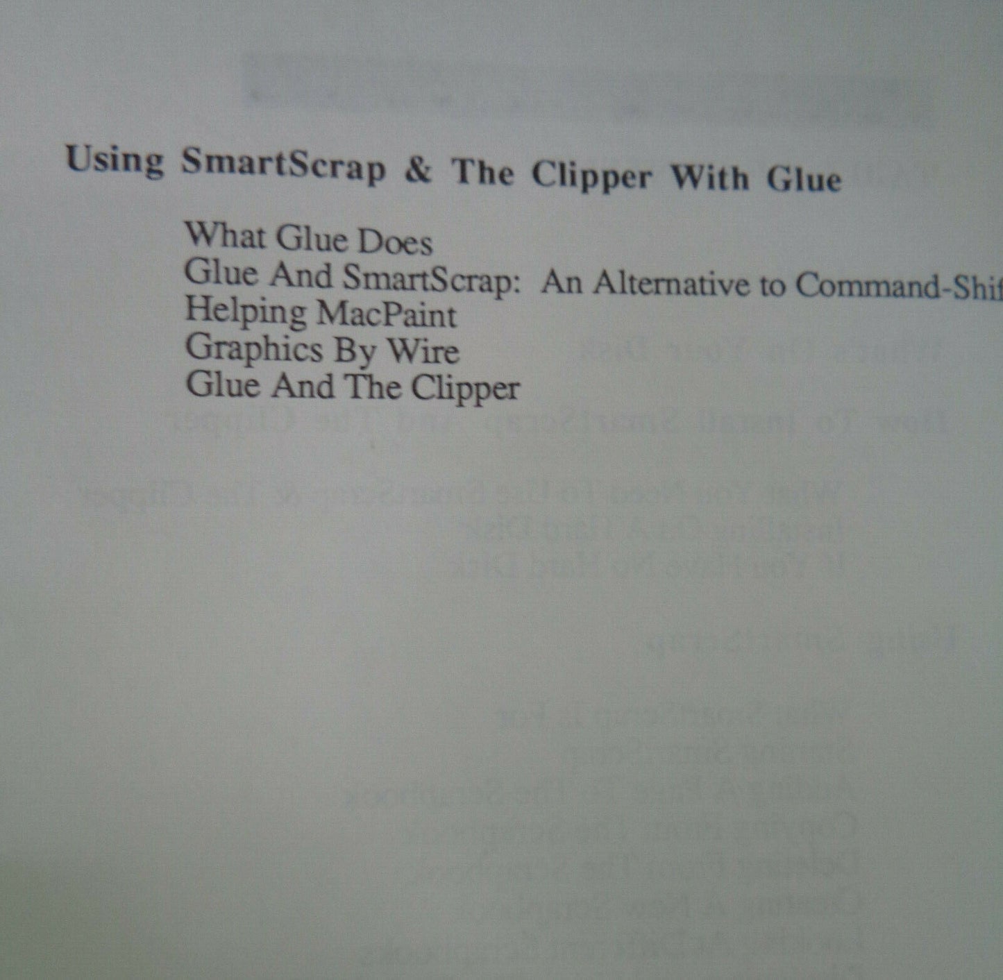 Smartscrap & The Clipper - Desk Accessories for Macintosh 512K, Plus, XL - 1987