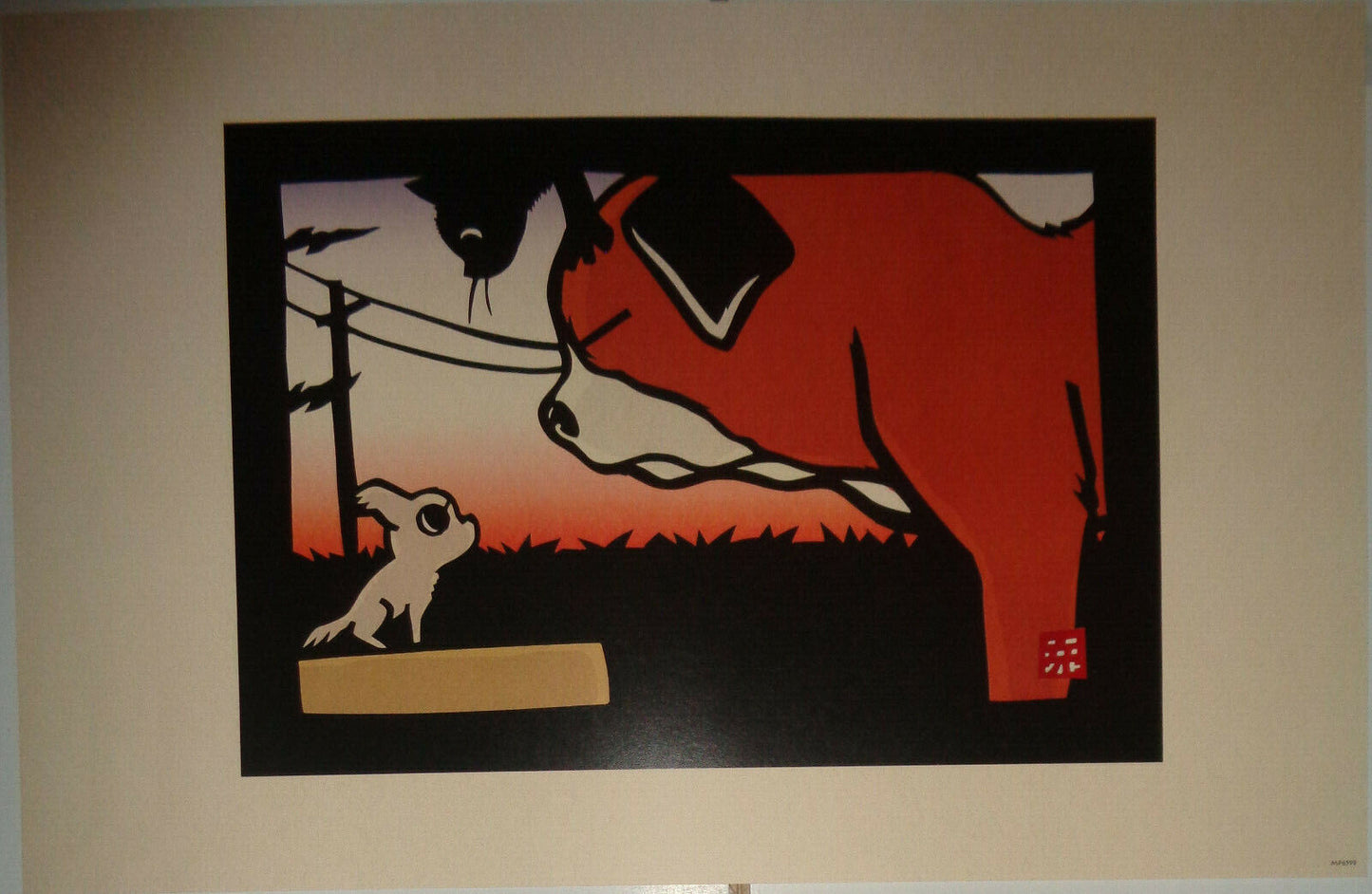 Ryo Tagaki - Small Dog Big Dog - Poster