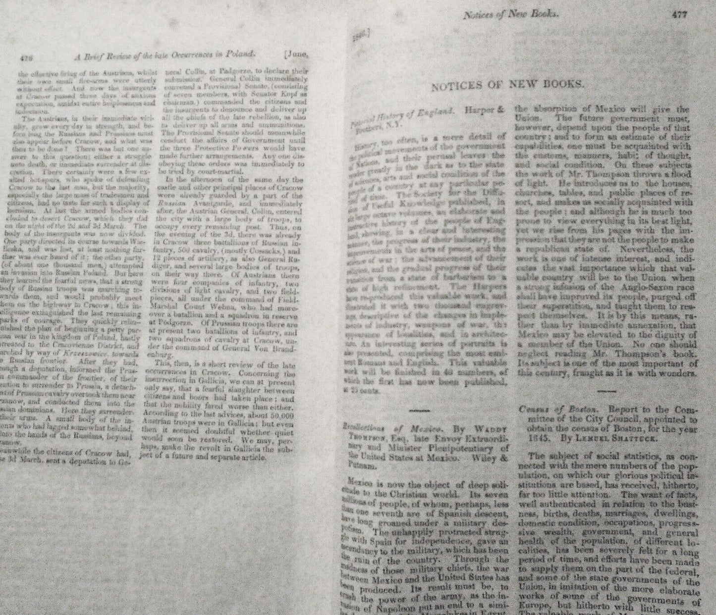 United States Magazine & Democratic Review June 1846 - Nathaniel Hawthorne ...