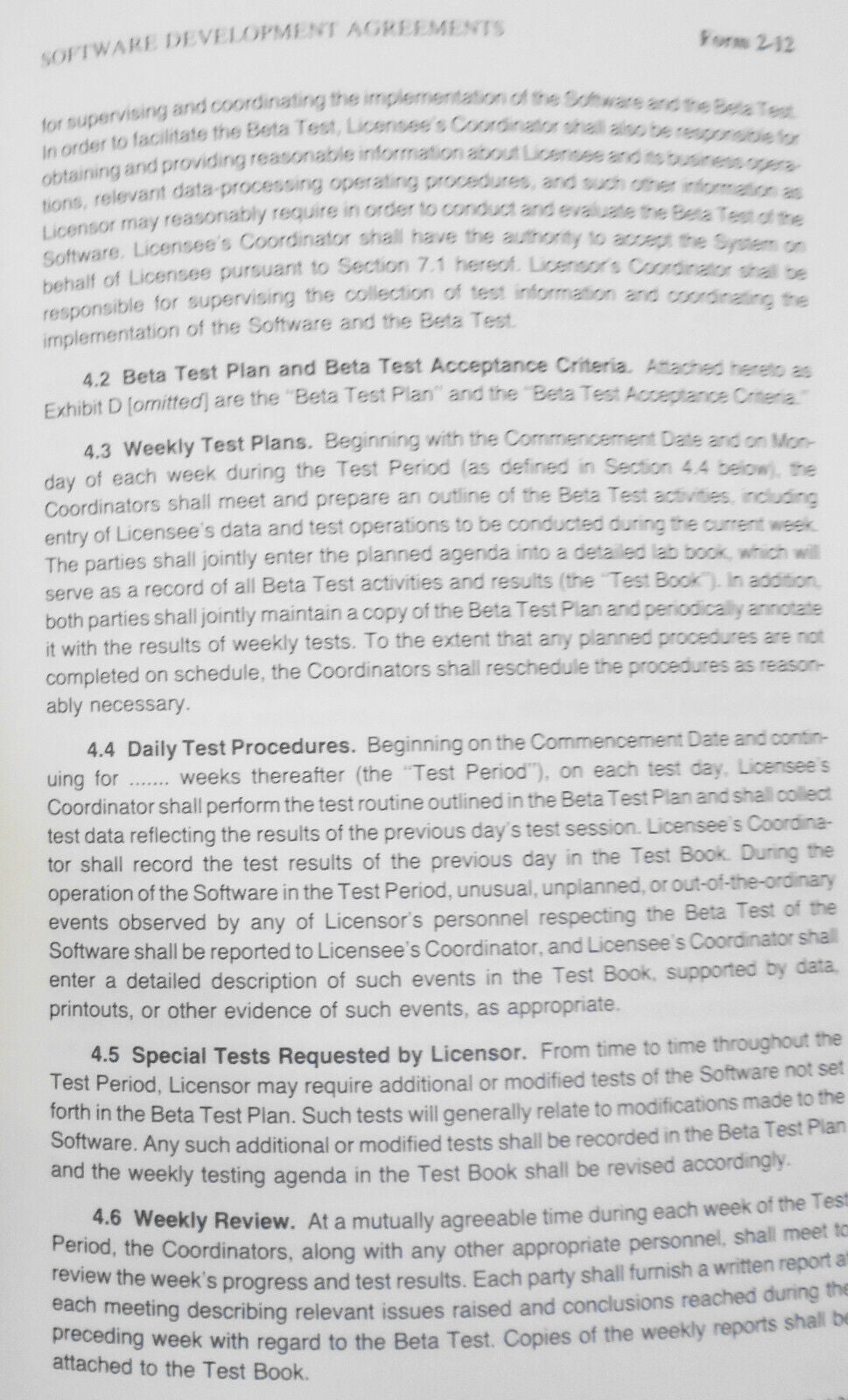 Computer Software Agreements: Forms and Commentary. Warren Gorham & Lamont, 1987