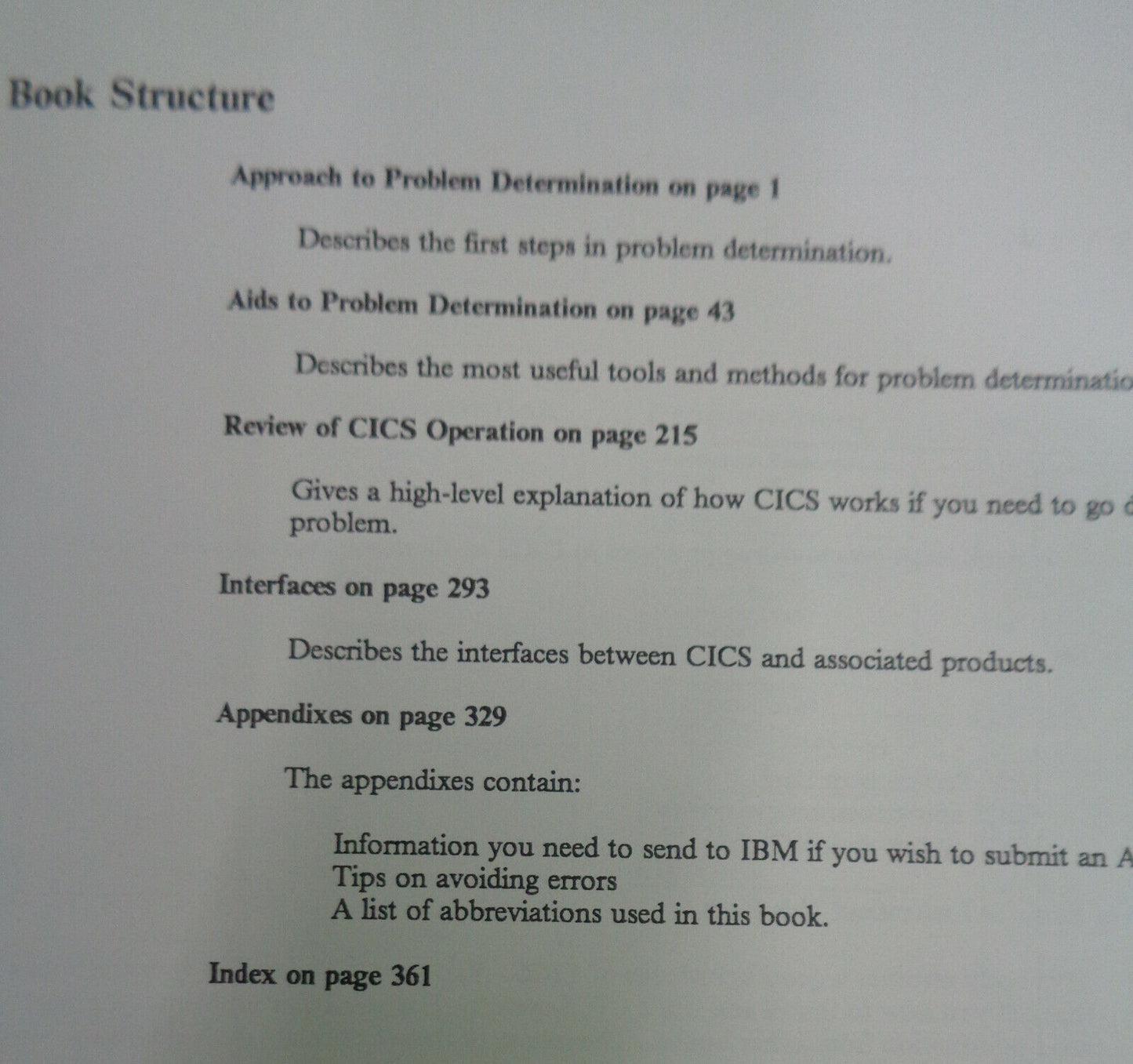 IBM CICS Recovery & Restart + Problem Determination Guides 1985 Version 1.7 NEW