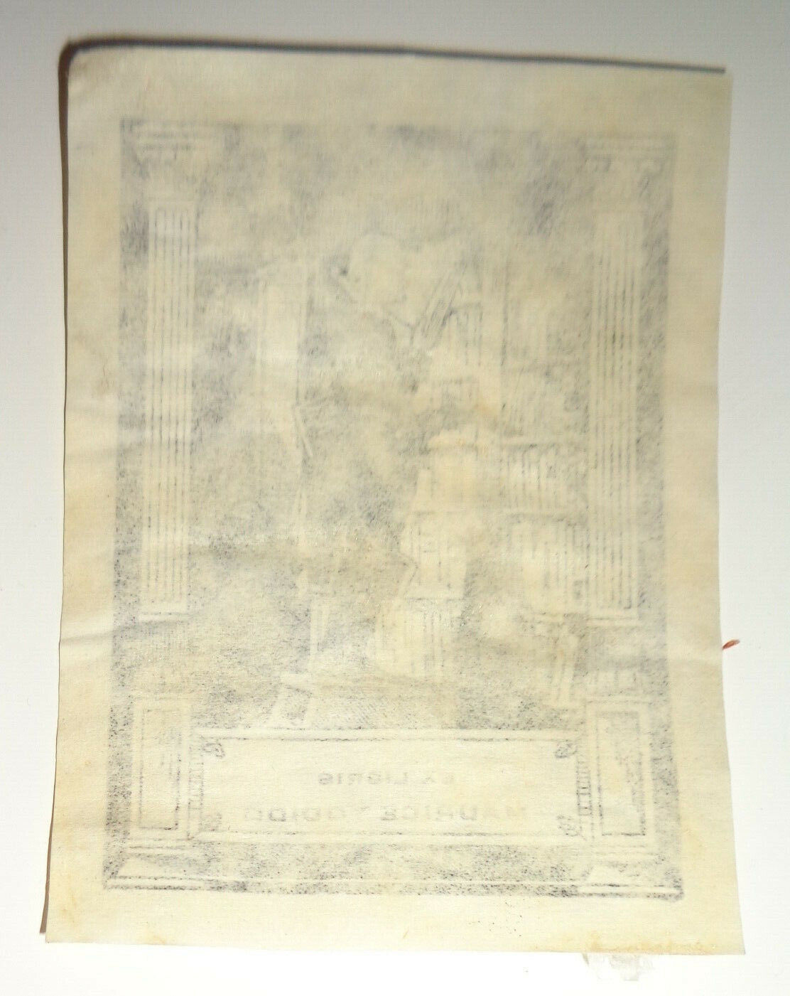Maurice Yodido - Ex-Libris bookplate