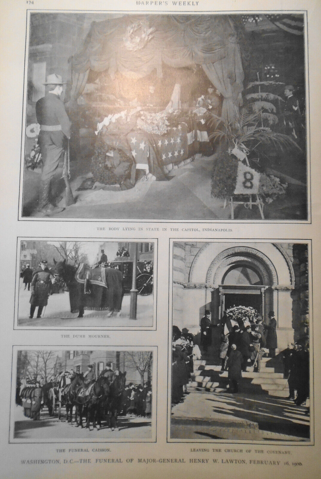 Harper's Weekly, February 24, 1900 - War in South Africa; General Lawton, etc